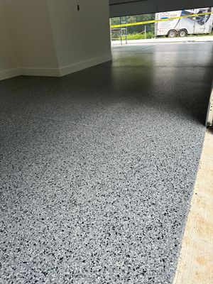 Garage Floor Coating using Nightfall