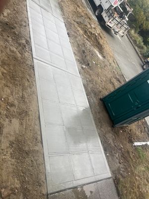 David | Concrete Sidewalk