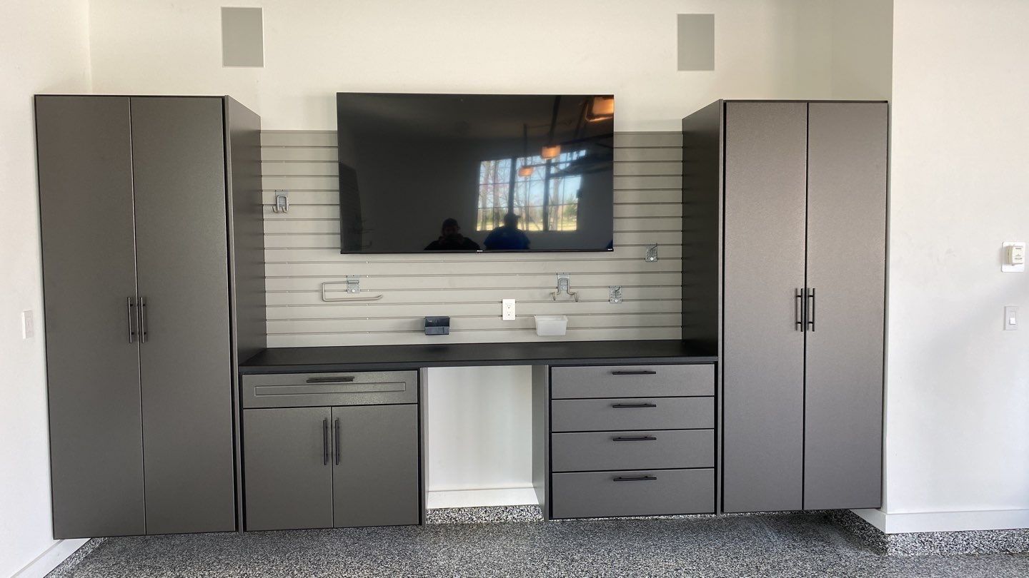 Rob N. upgrades his new garage! by Banner Garage