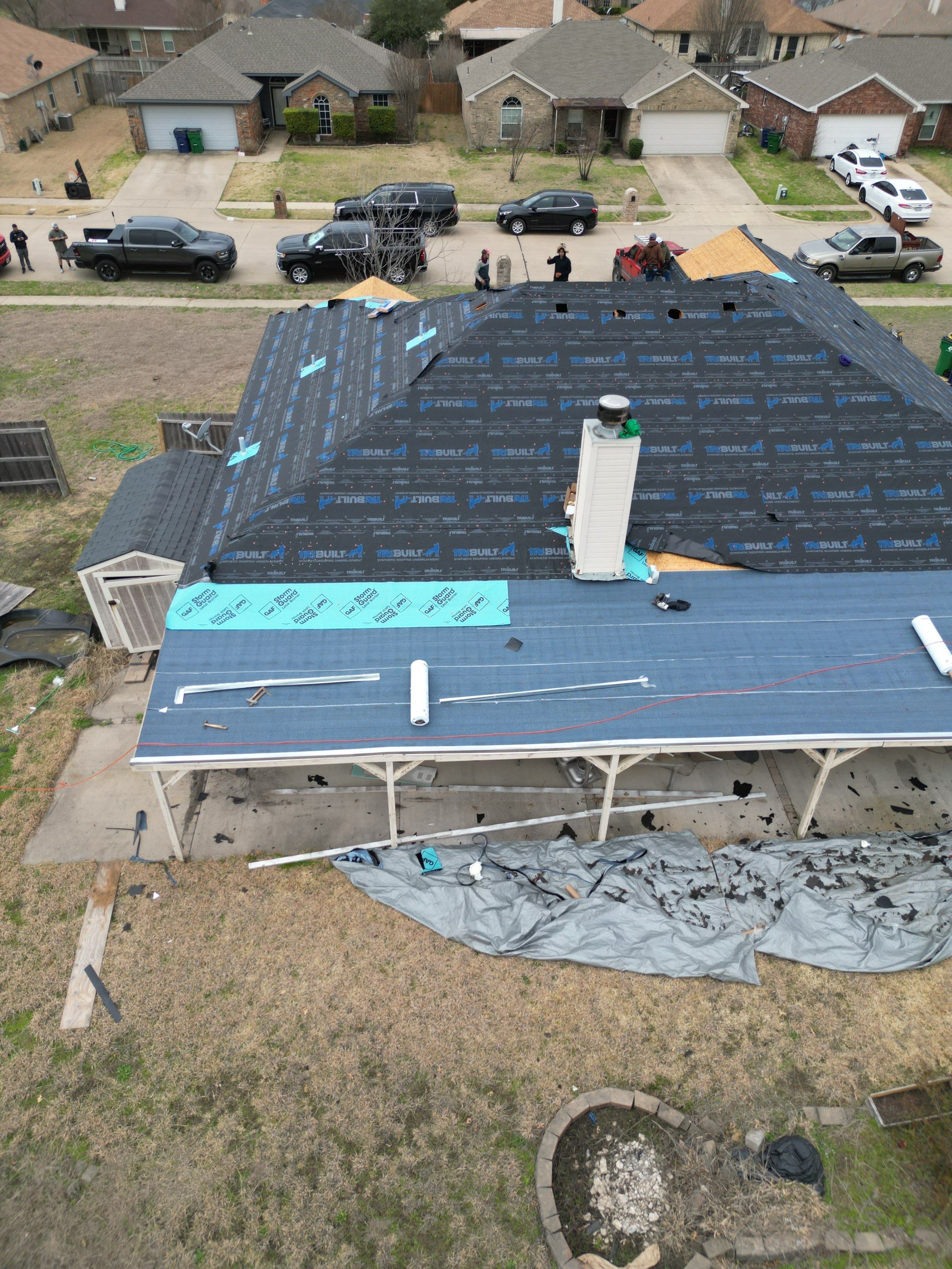 Project in Waxahachie by Rhino Roofing and General Contracting, LLC