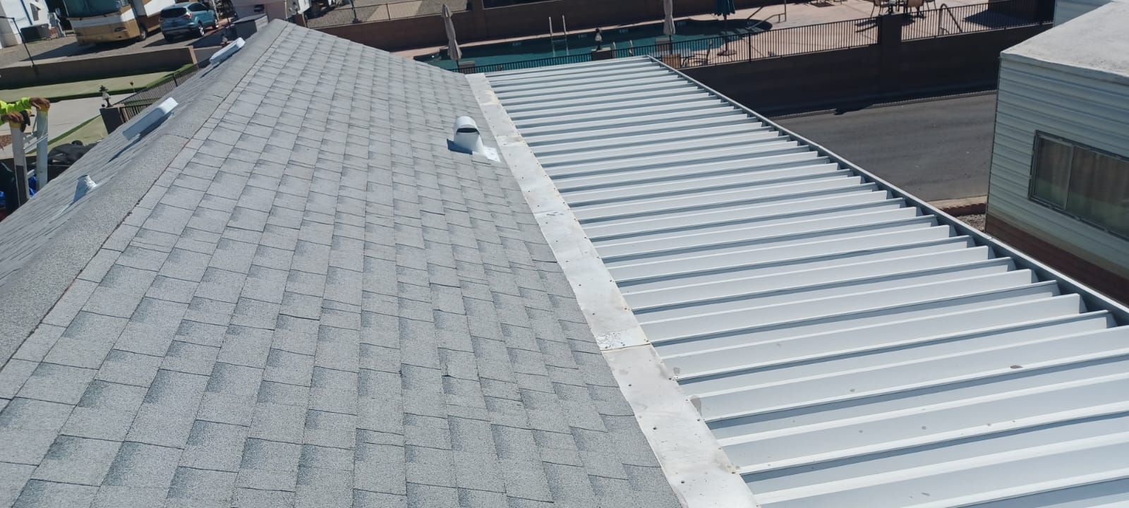 Estate Gray Shingles by Reimagine Roofing