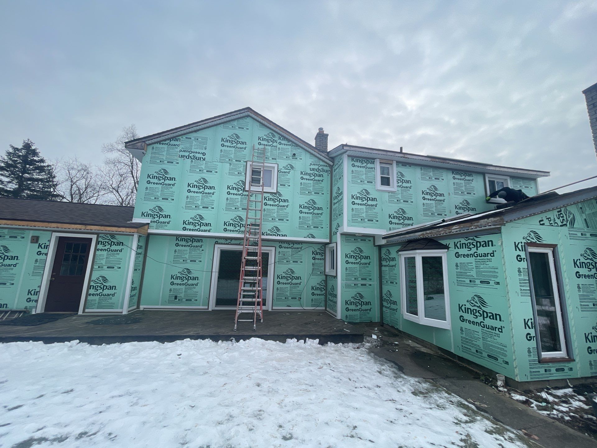 Siding Replacement using CertainTeed Monogram D5 Clapboard by 180 Contractors