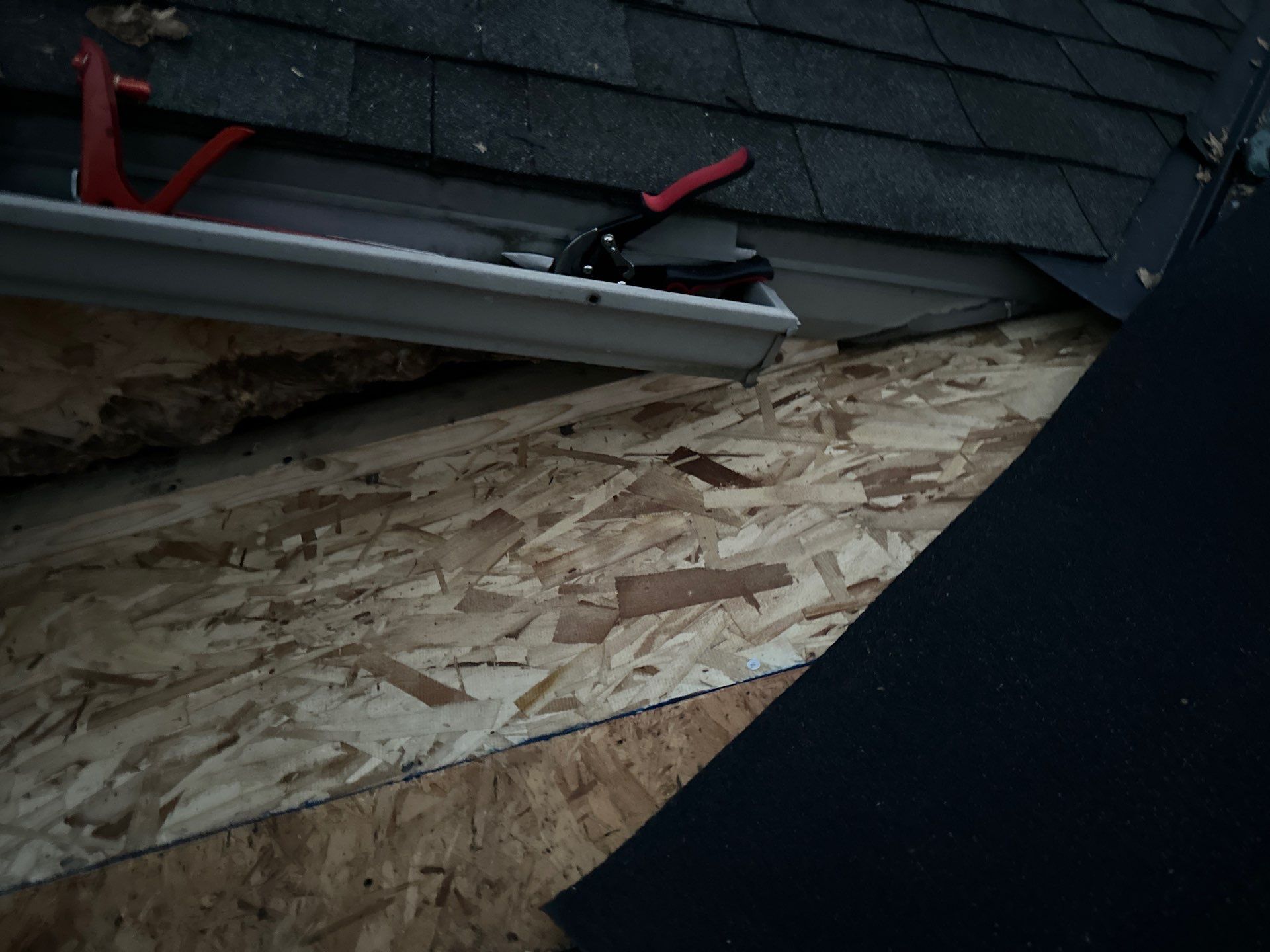 Soffit and Shingle repair  by Gellings Roofing & Siding