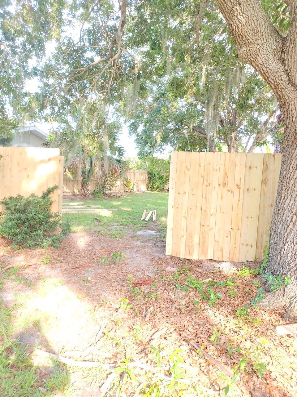 Sarasota, FL 6ft. Tall Treated Board on Board Wood Fence by Asap fence and gates, LLC