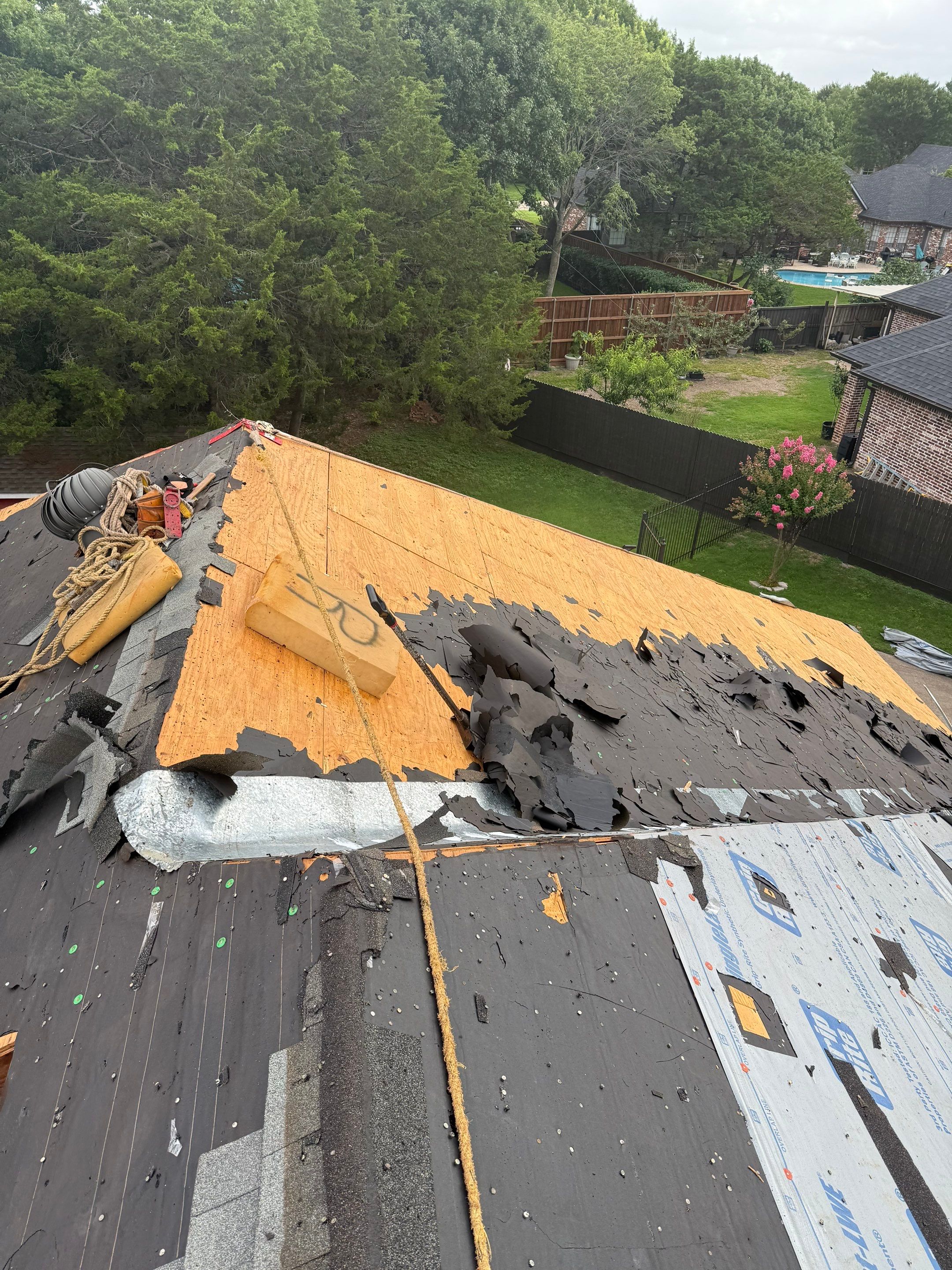 Project in DeSoto by Rhino Roofing and General Contracting, LLC