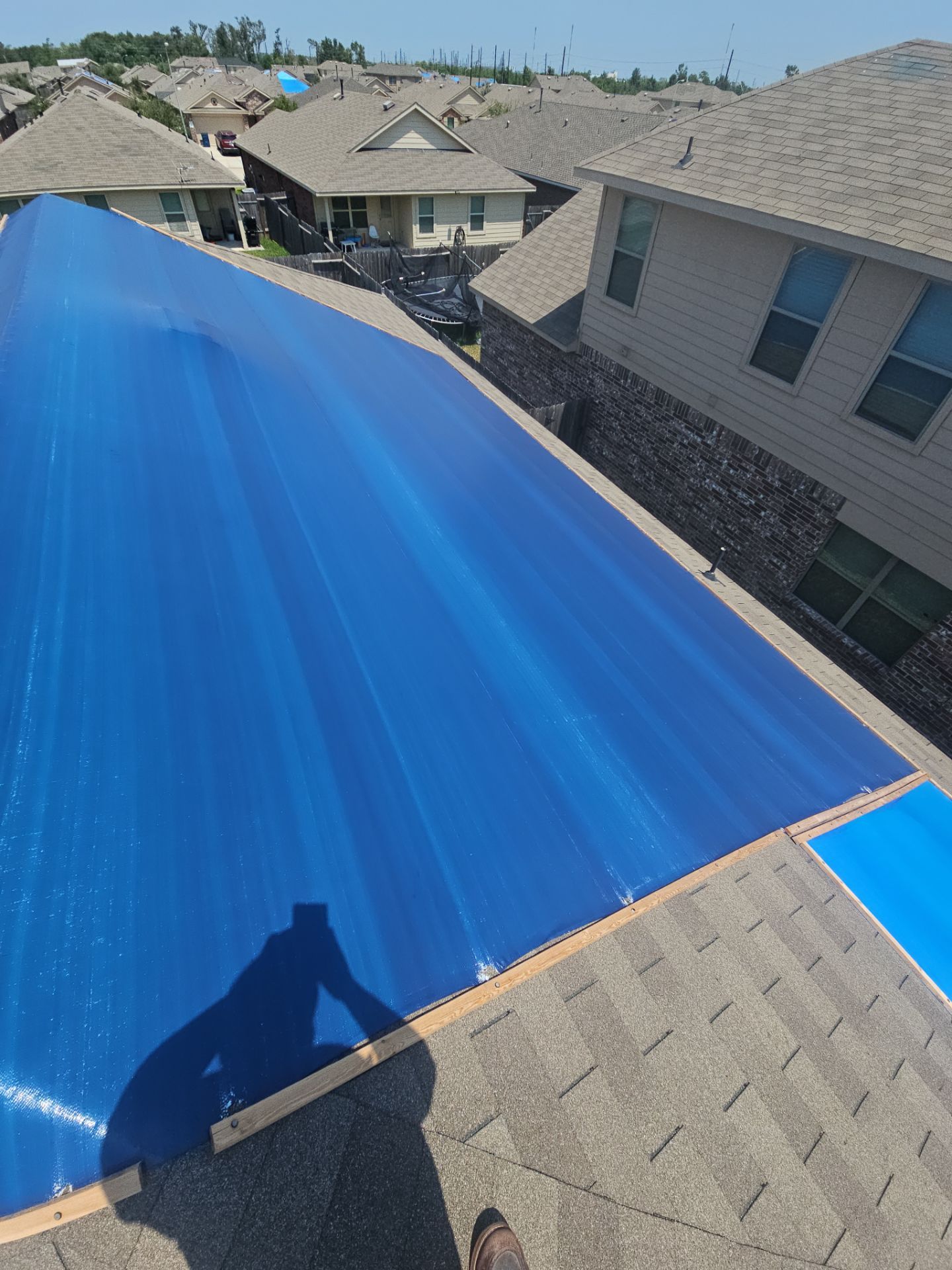 Residential Roofing Repair using Owen's Corning Duration (Lifetime) Shingles by Roof Repair Company