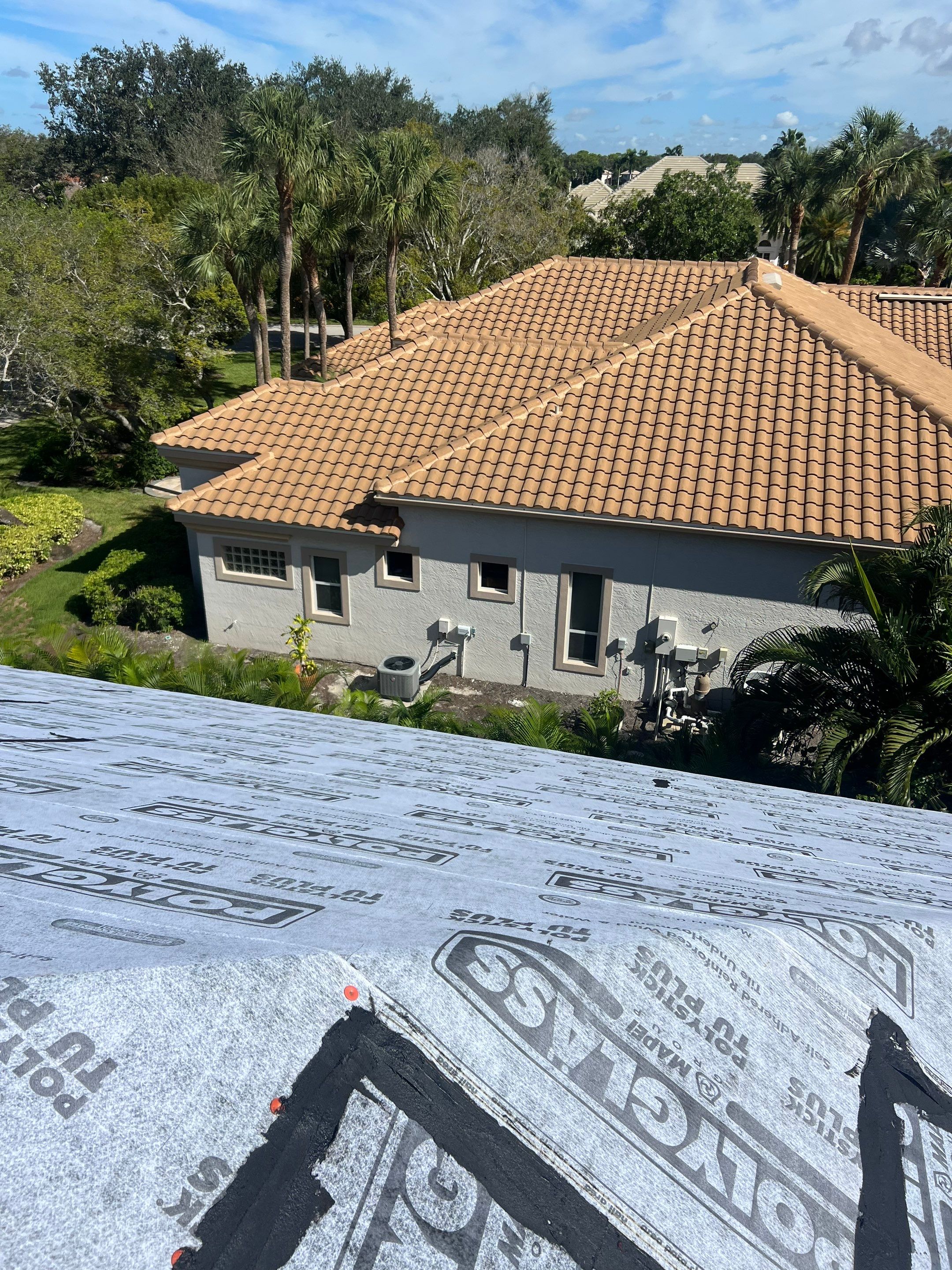 Residential Re-Roof using Eagle Roof Tile by First Due Roofing