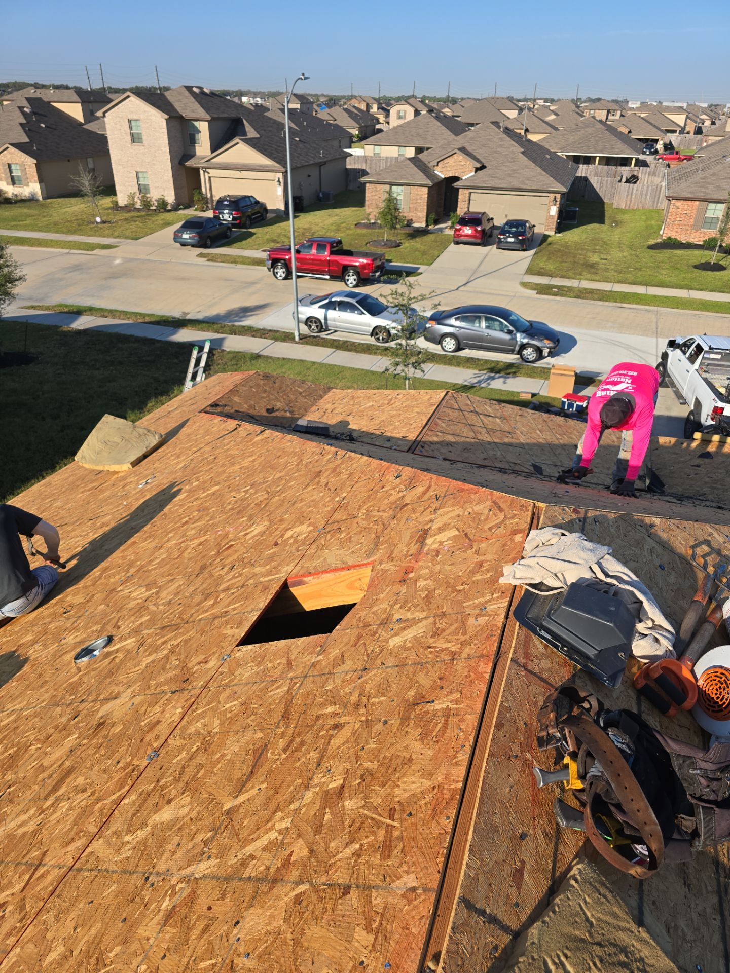 Roof Installation Rosenberg by Roof Repair Company