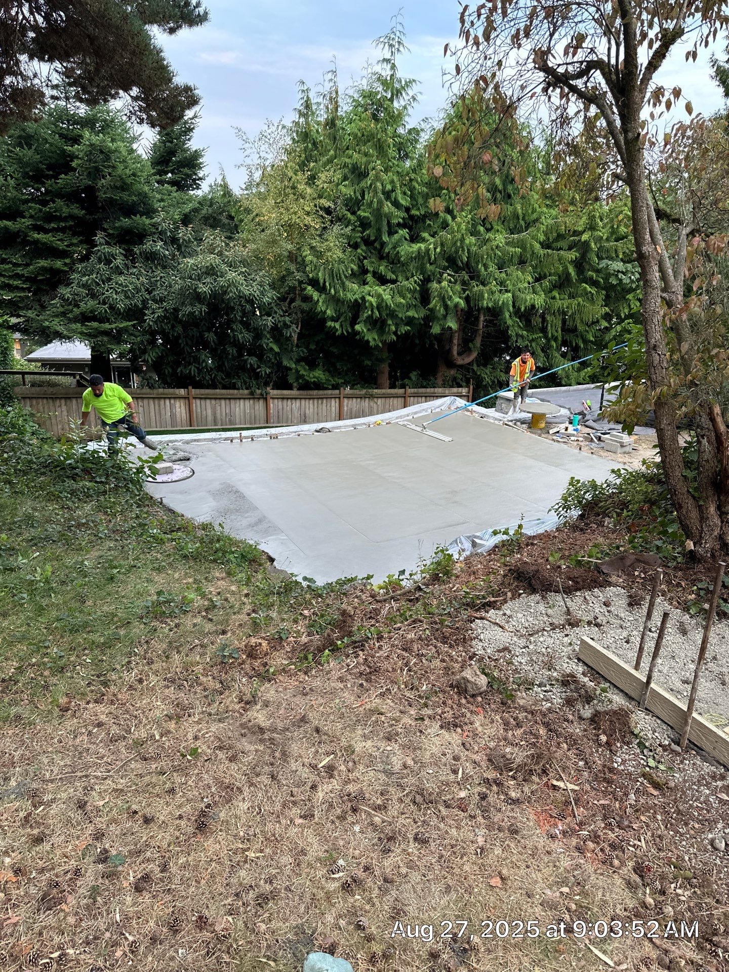Backyard Concrete Patch Repair | Seattle  by Jireh Asphalt & Concrete Inc 