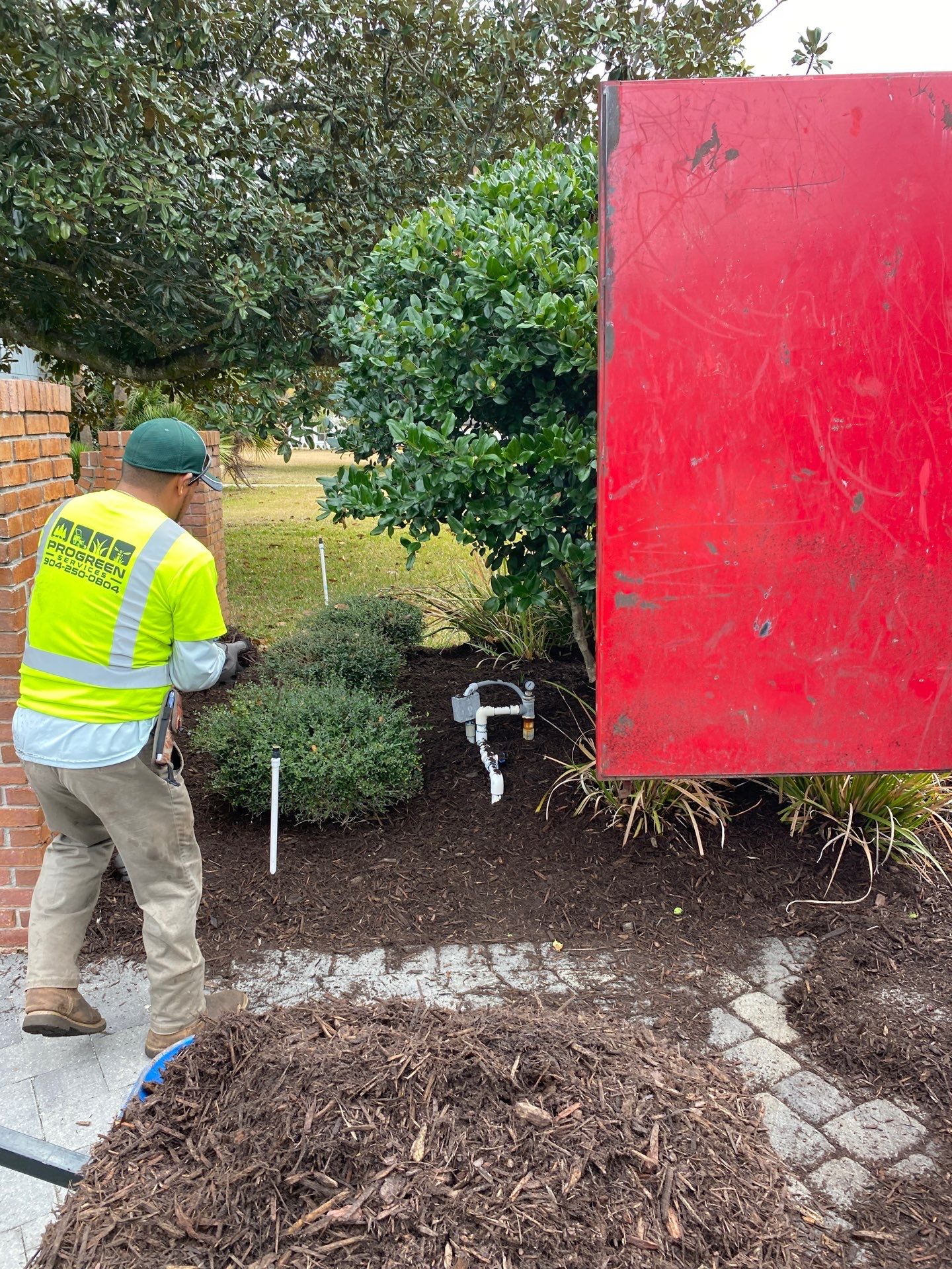 Deerwood Resident | Tree Removal & Mulch Install by ProGreen Services