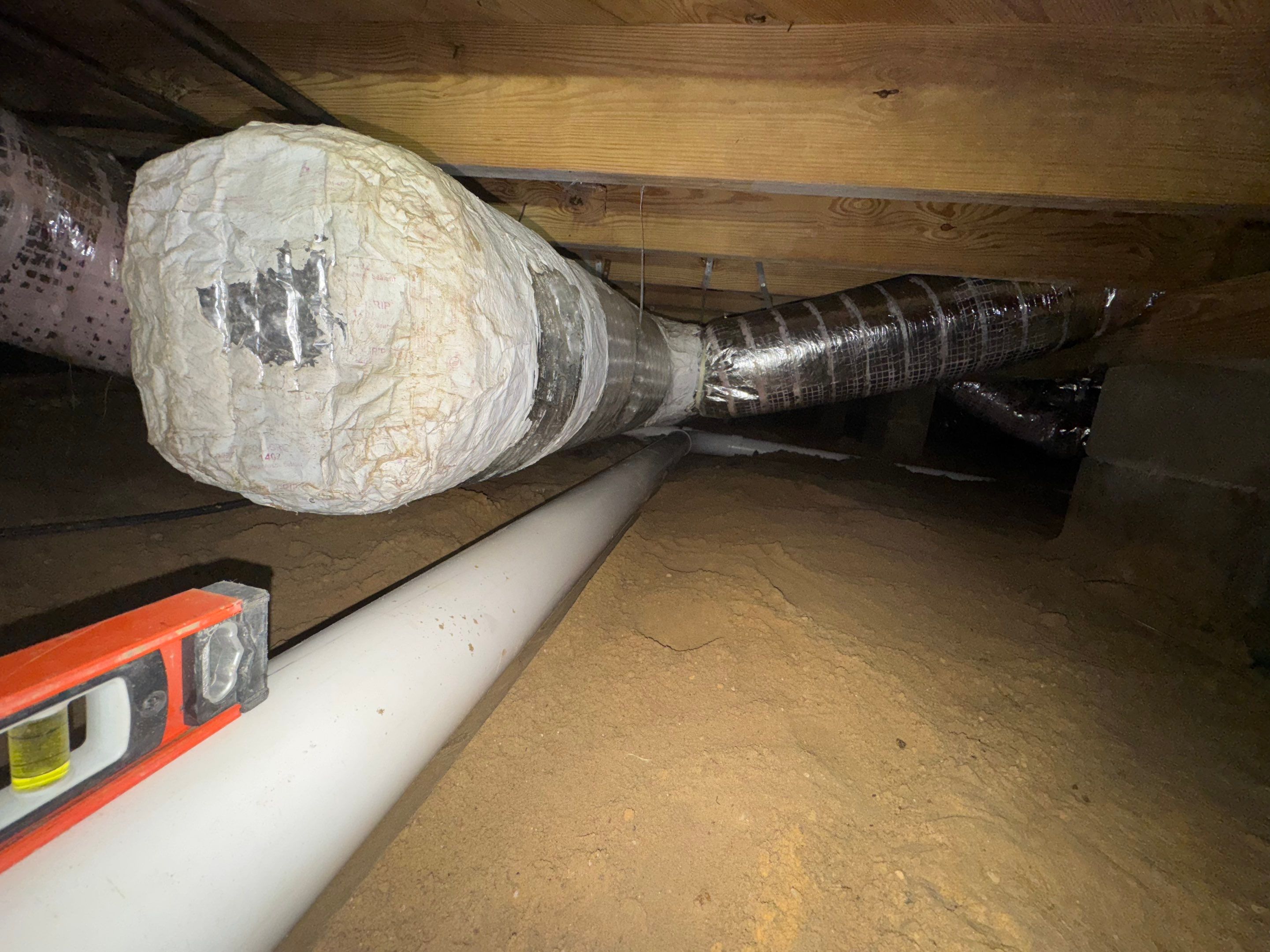 Project in Chesapeake by Patriot Crawl Space Repairs