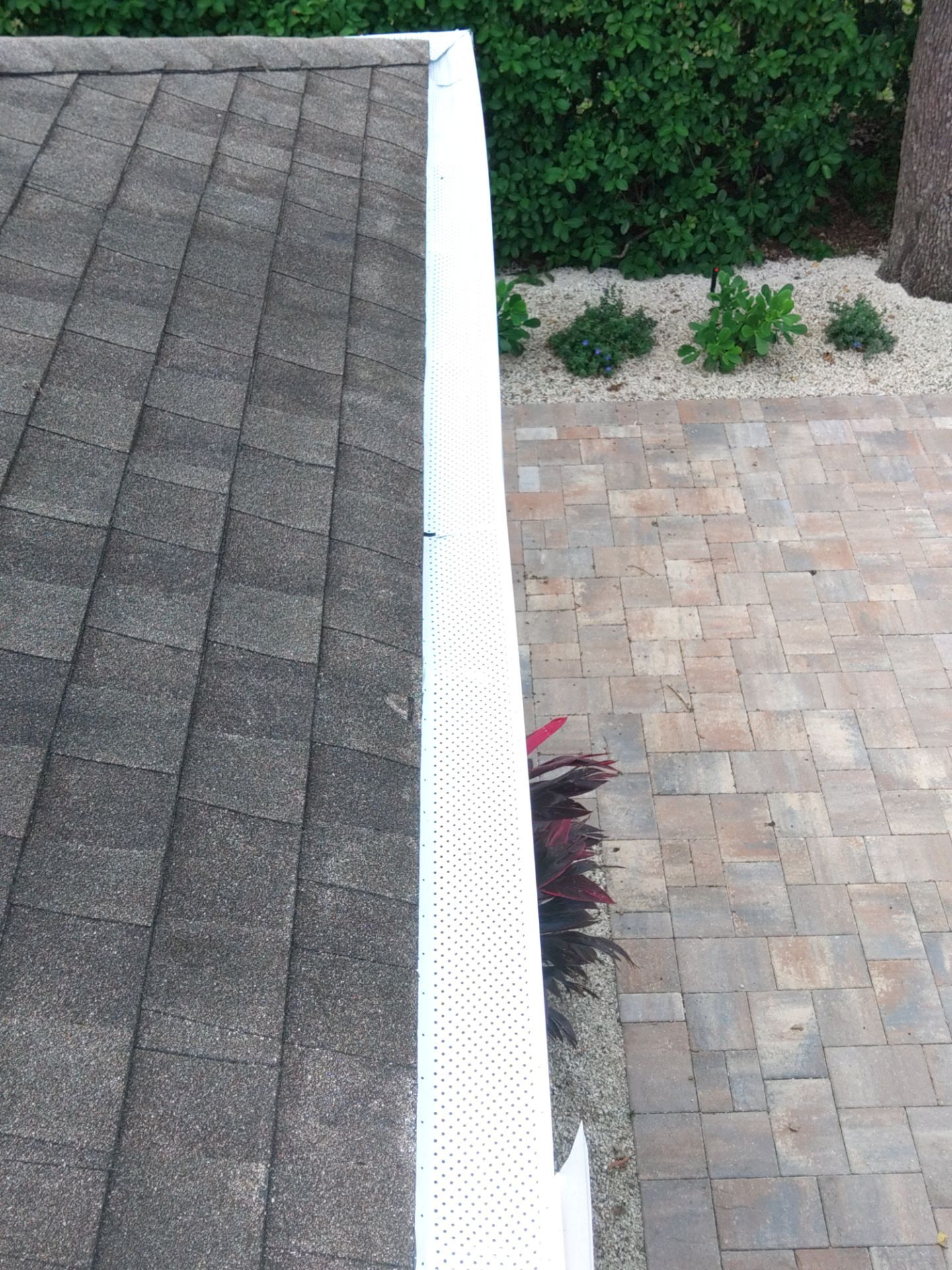 Leaf Guard System Installation in Sarasota FL by Gutter Professors