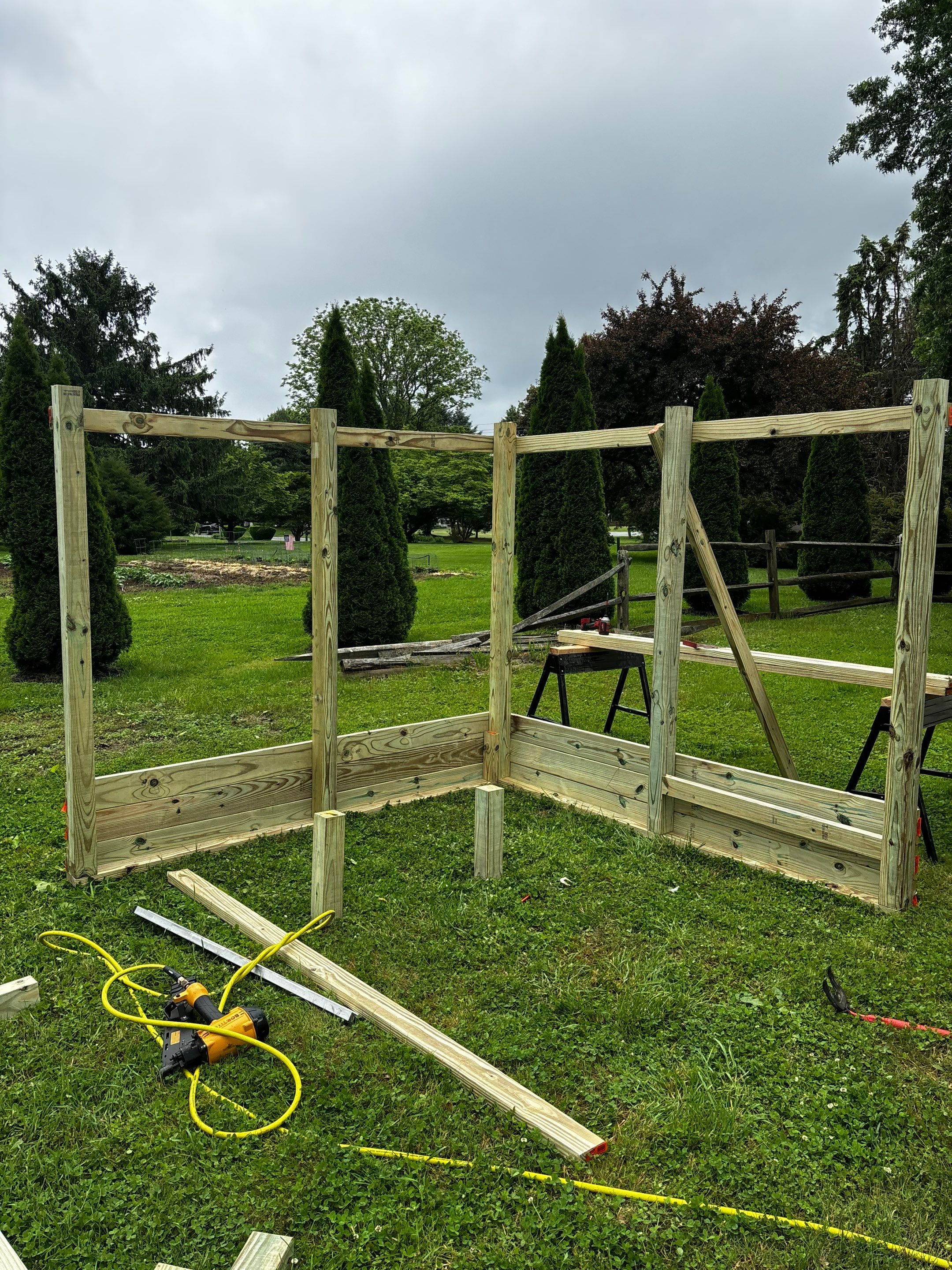 Garden build out by Laser Focused Solutions LLC