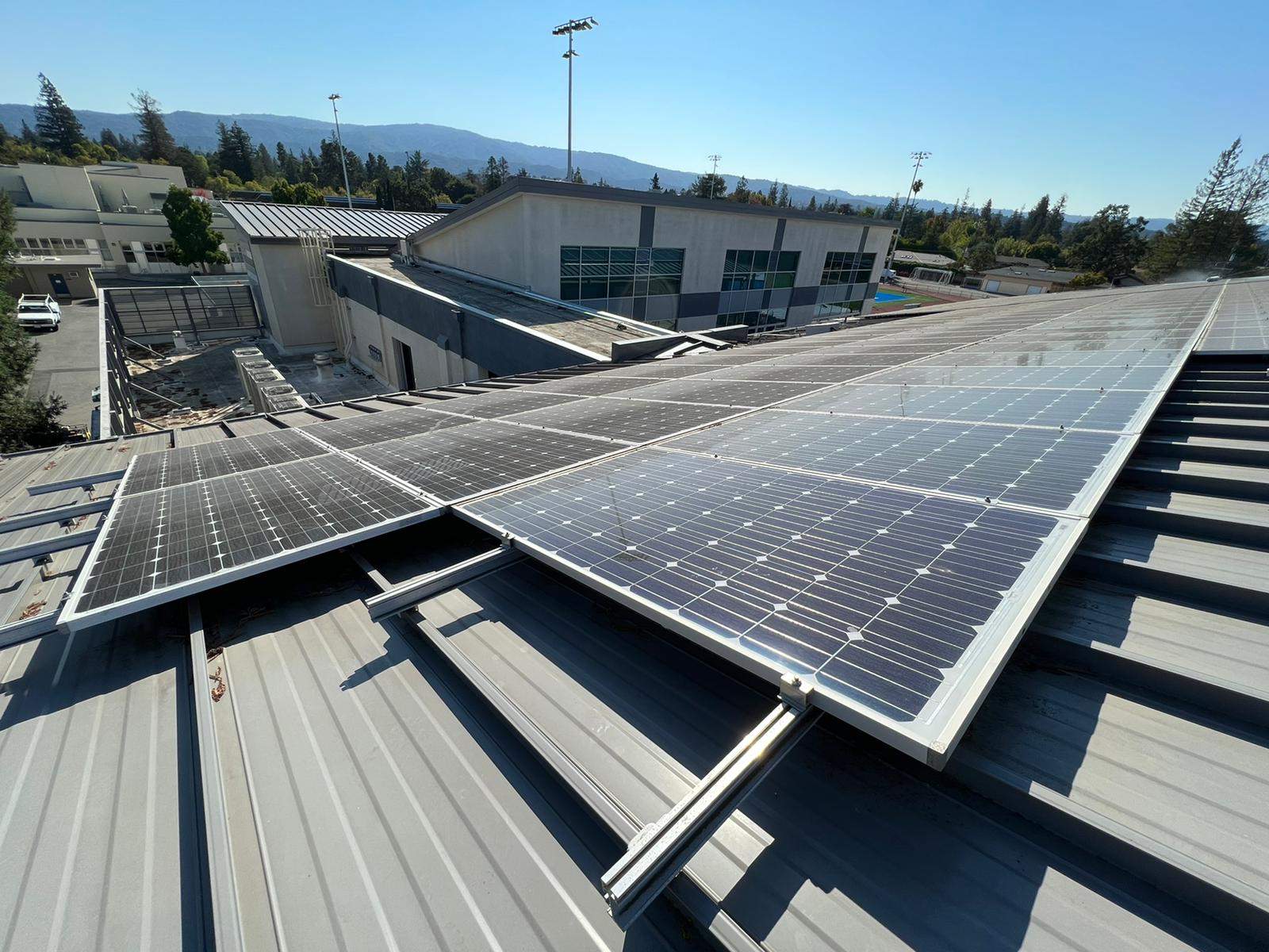 Los Alots Commercial Solar Panel Cleaning by All One Solar Shine