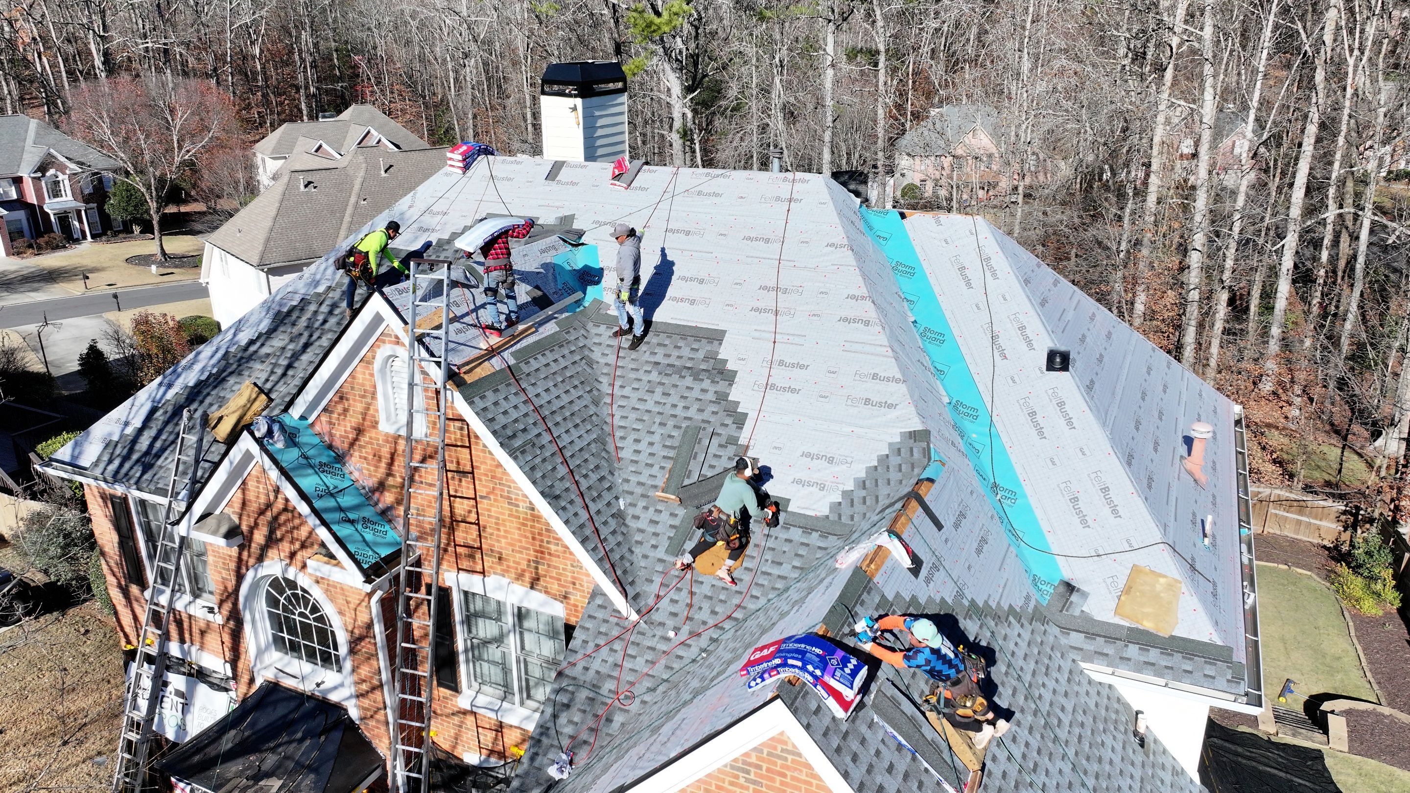 GAF Timberline HDZ in Pewter Grey by Element Pros Roofing, LLC