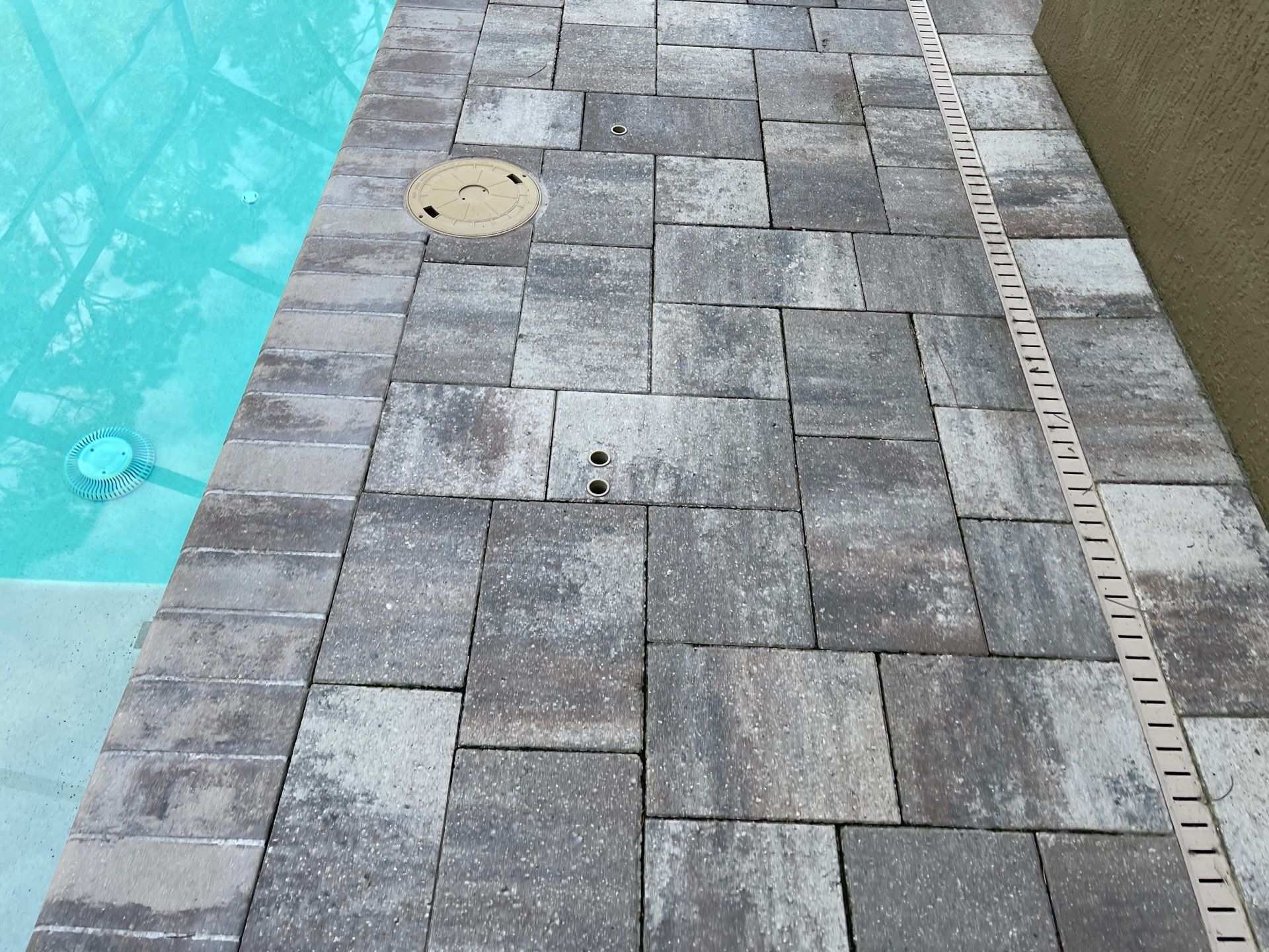 Paver Patio using Concrete Sealant by DuraSeal