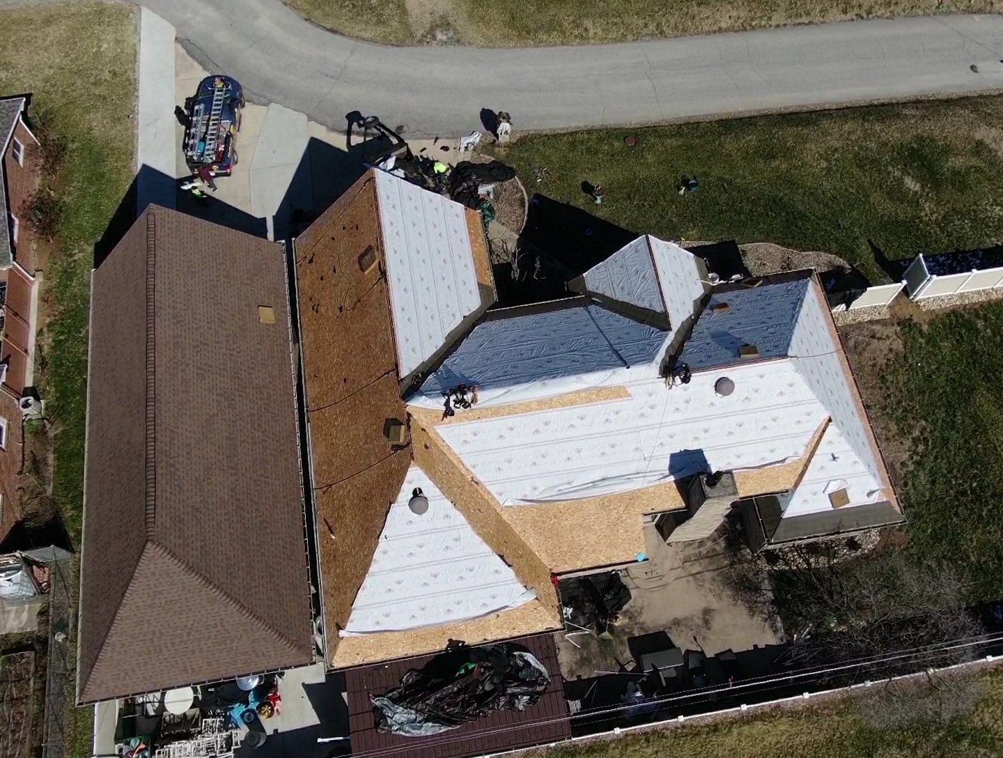 Residential Roofing Installation using Performance Shingles by Mr. Roofer