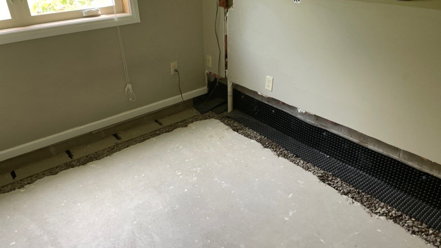 Interior Drain Tile & Sump Pump Installation in Delano, MN by Waterproofing Northeast