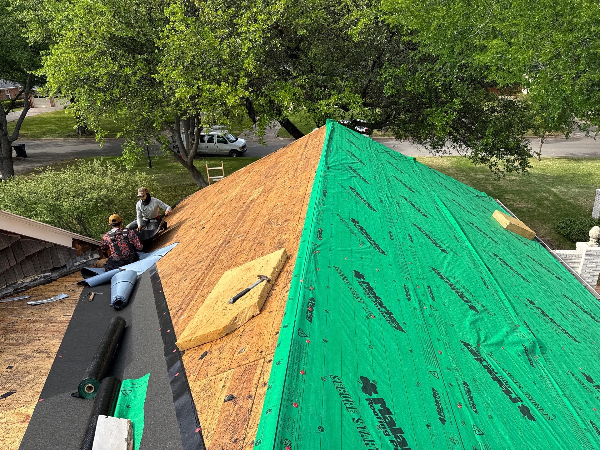 Wichita Falls Roof Replacement Featuring Malarkey Windsor Architectural Shingles by Shearman Roofing & Construction