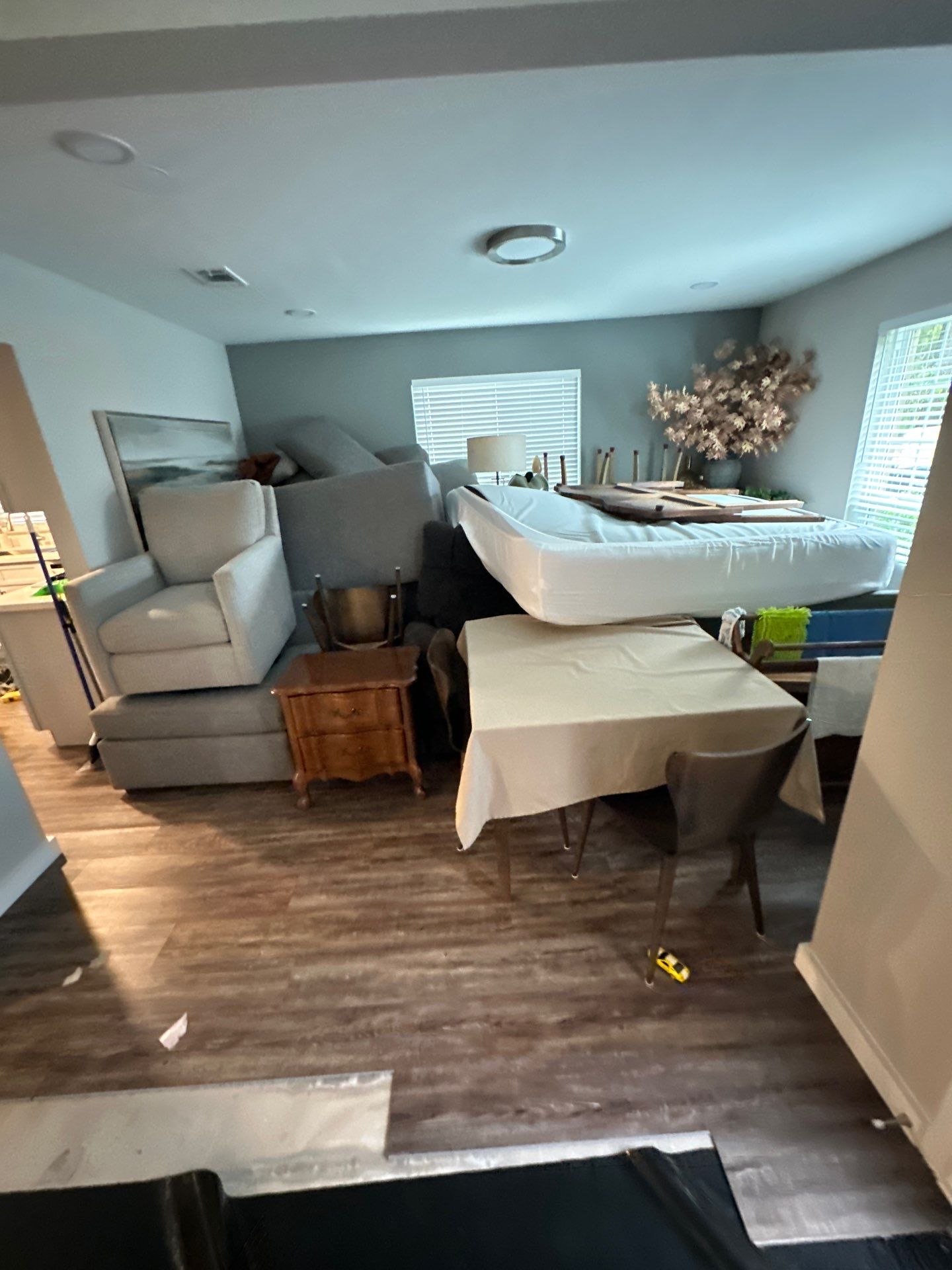 Flooring Repair using Sophalx Crew by SophAlx LLC