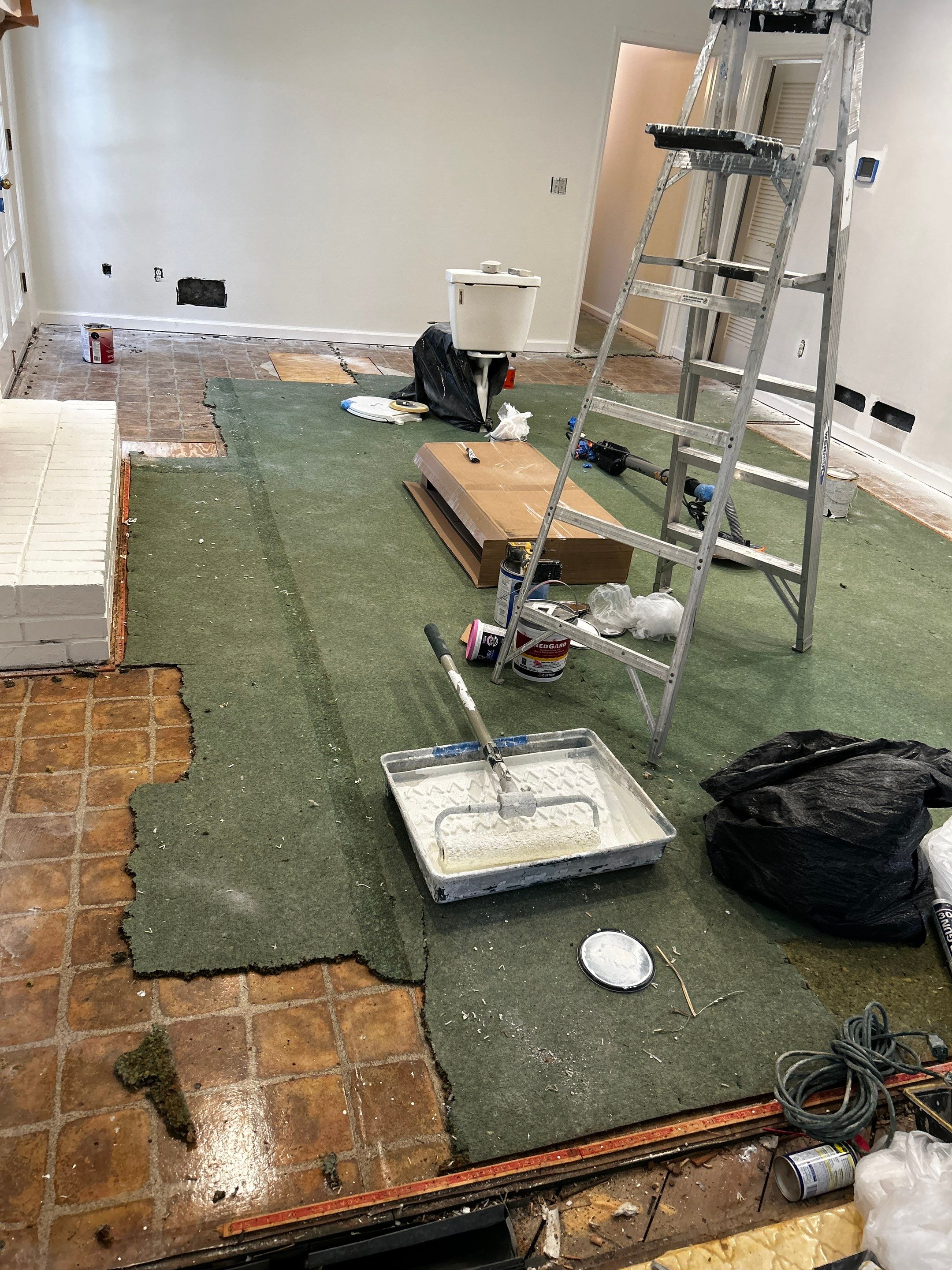 Oak refinish by Footprints Floors of East Atlanta