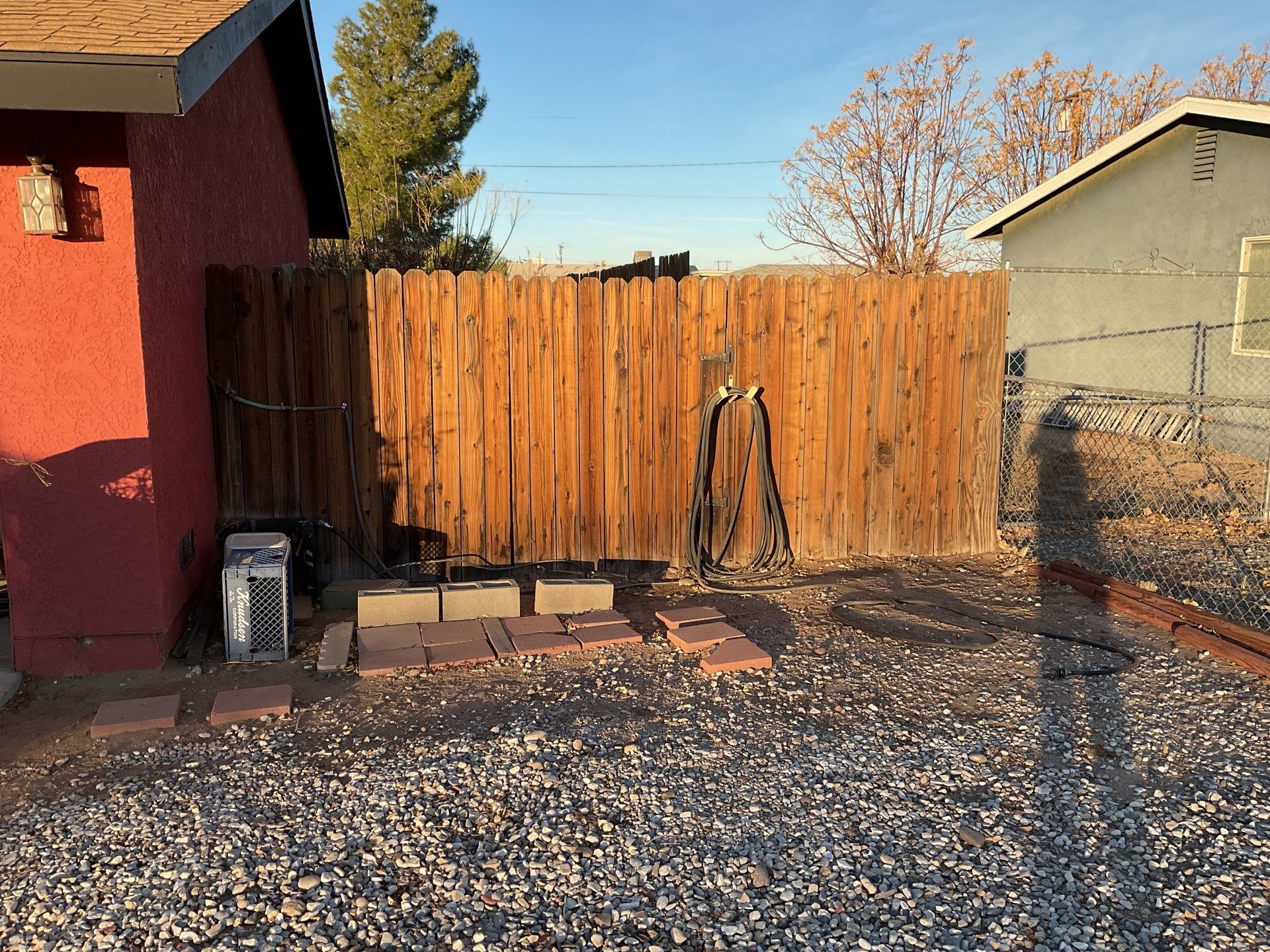 Fence Installation using Privacy chain link by Fence Guys Inc.