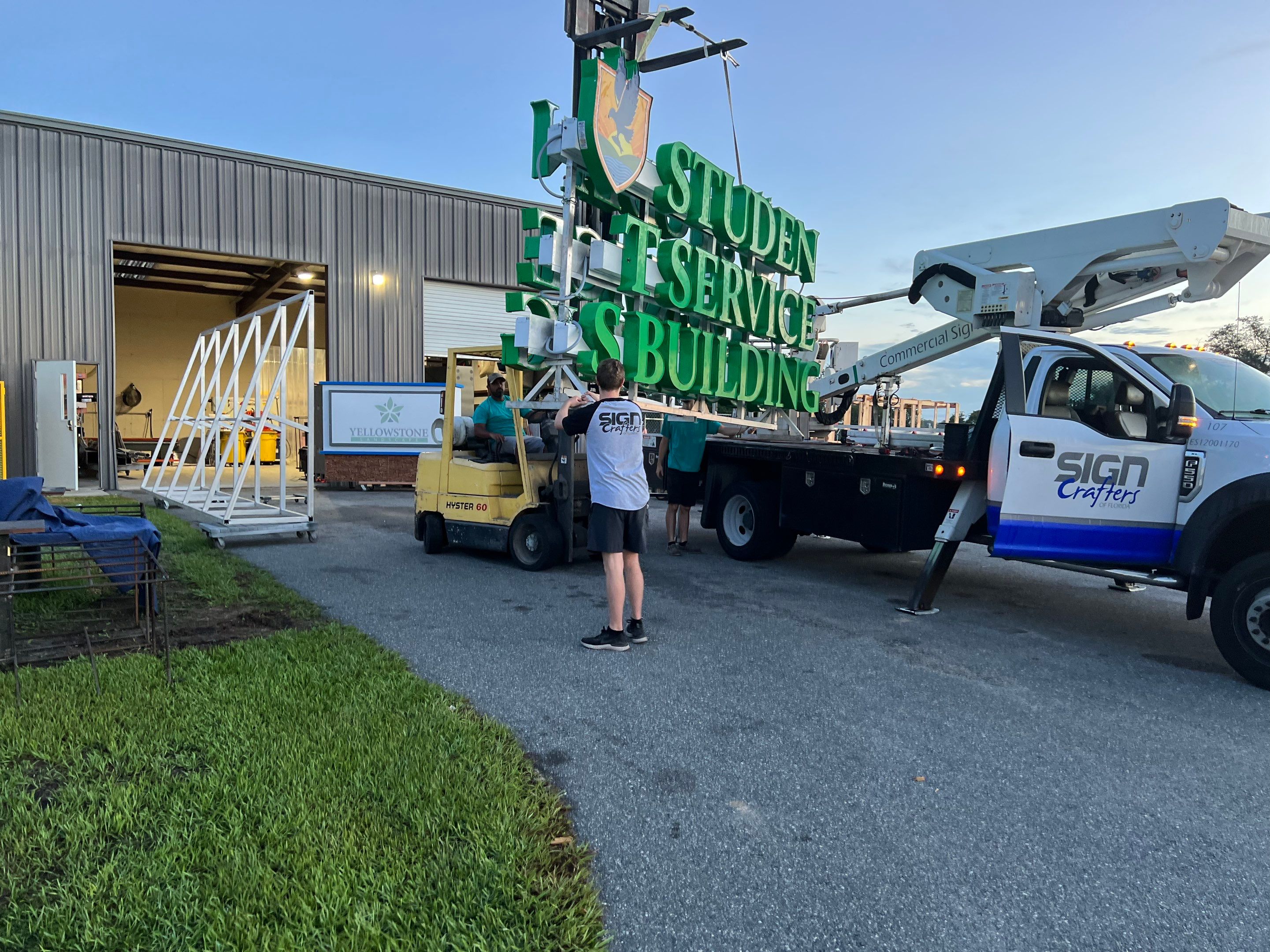 LSSC Leesburg Channel Letters for Student Service Center by SignCrafters