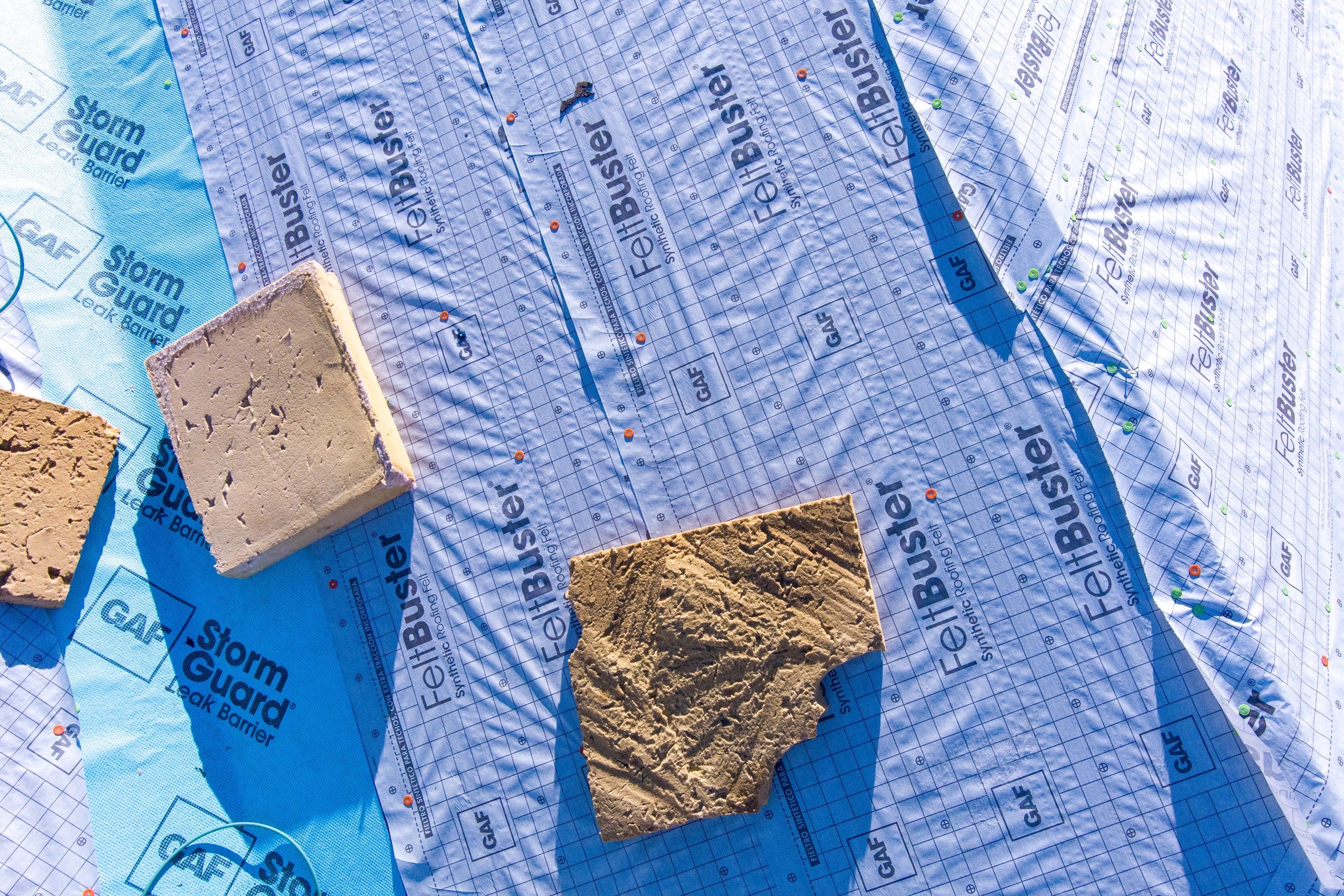 Major storm damage required full roof replacement along with other exterior repairs by First United Roofing & Construction