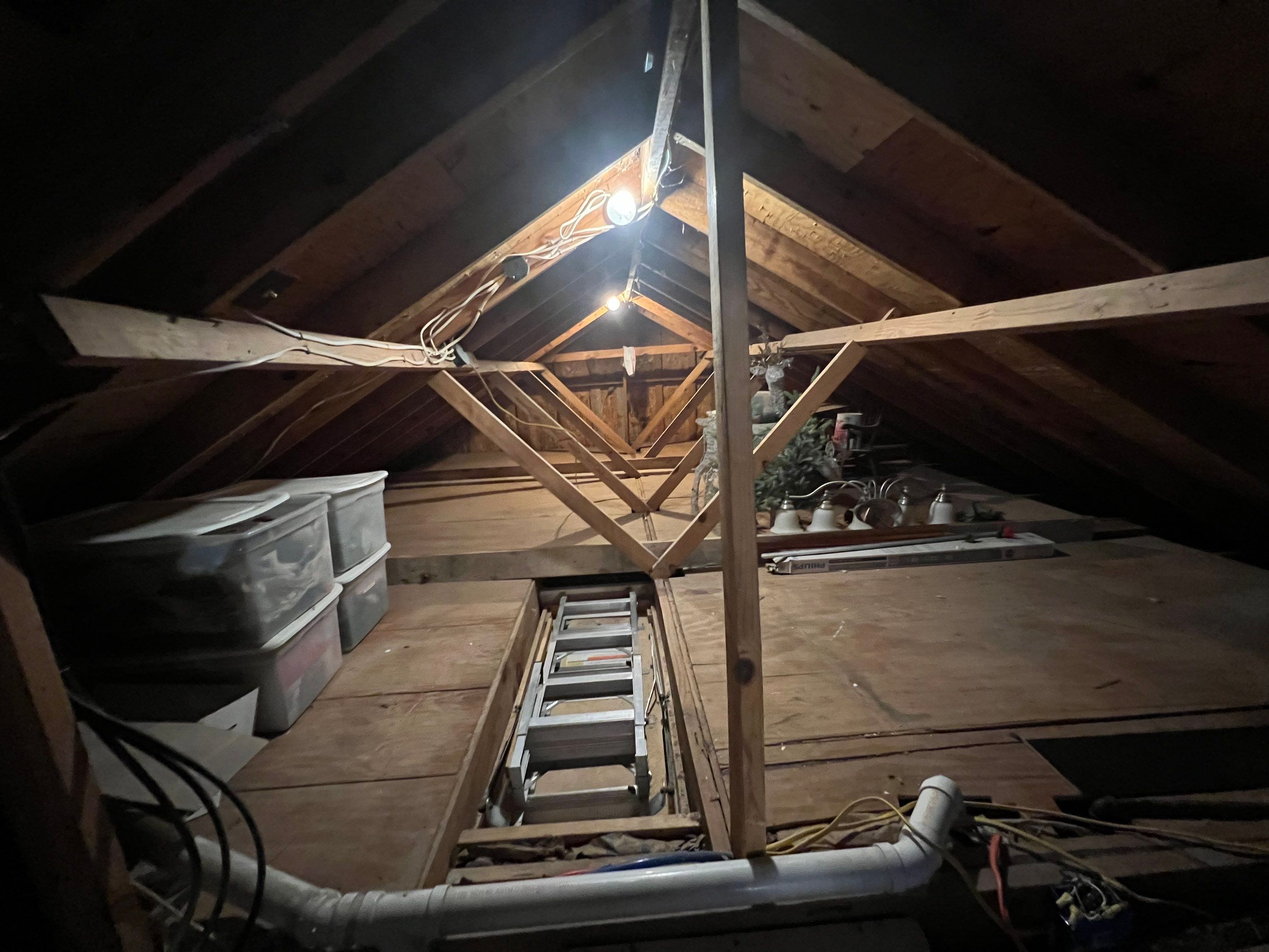 Complete Remodel Before and After by Engle roofing & Construction