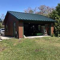24ga 1.5" Snap-Lock Hartford Green  by Total Roofing System The Metal Roof Experts