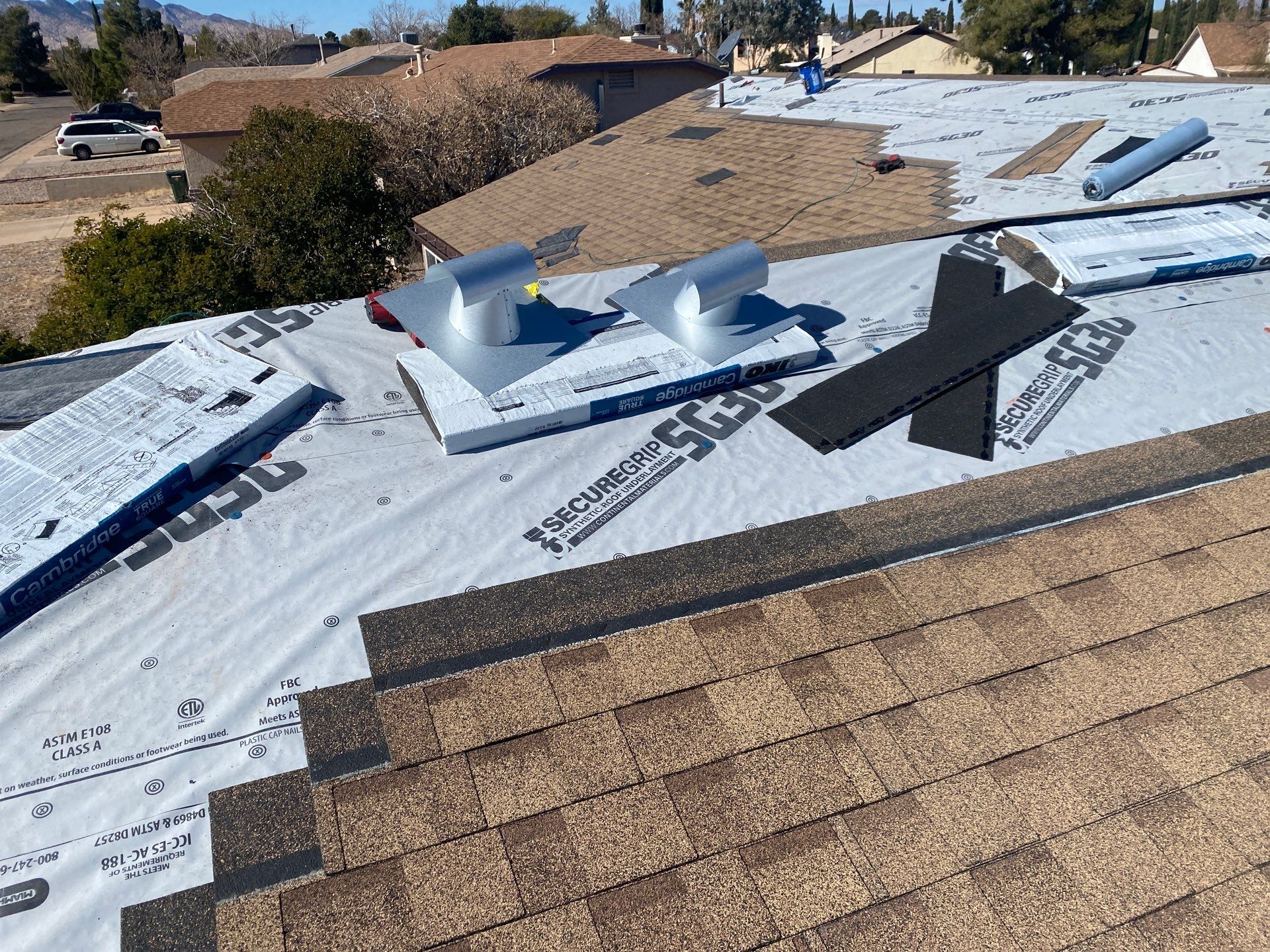 Sand Dune Shingles by Reimagine Roofing