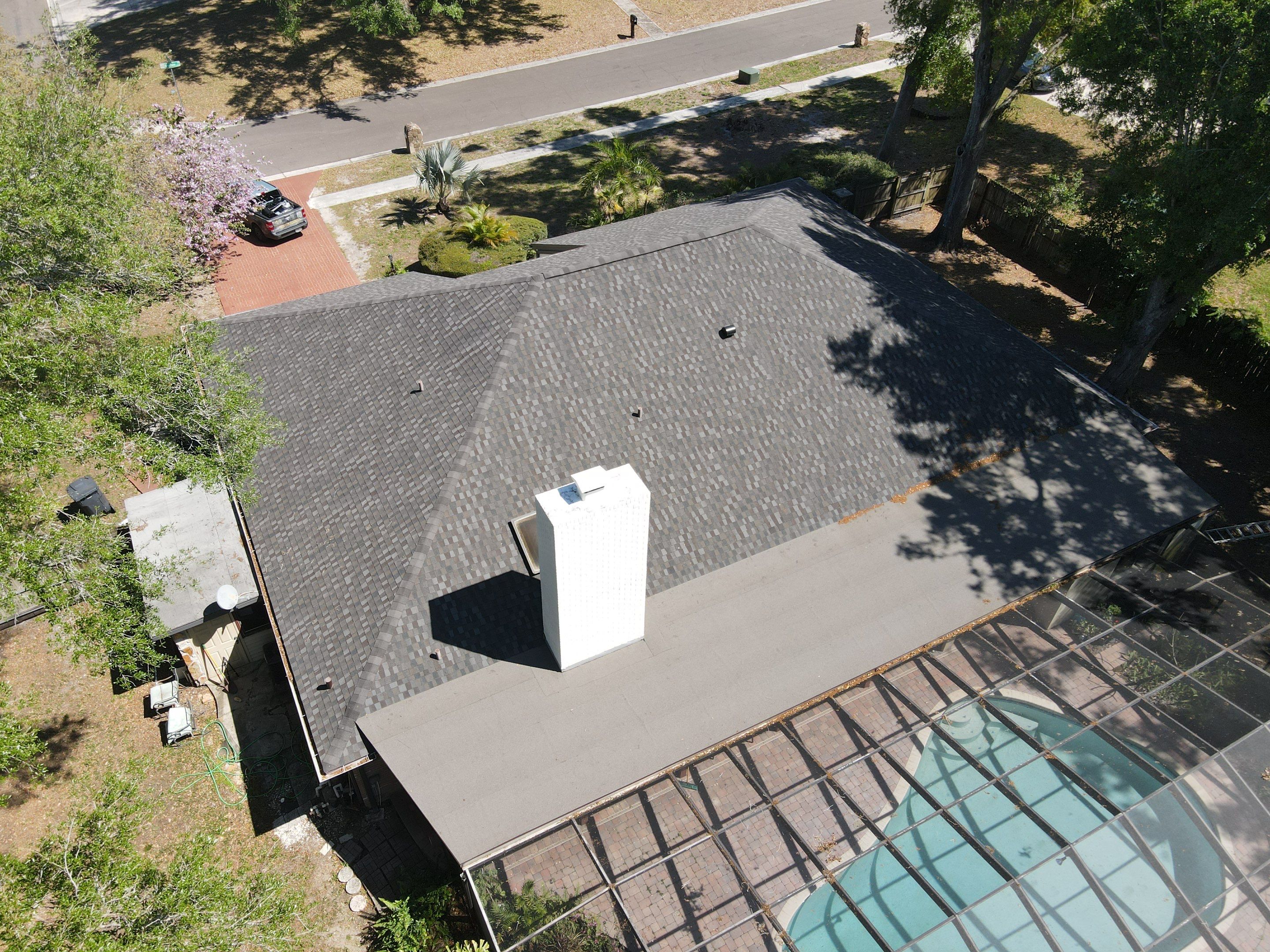 Roof replacement in Brandon, FL. by Steadfast Roofing