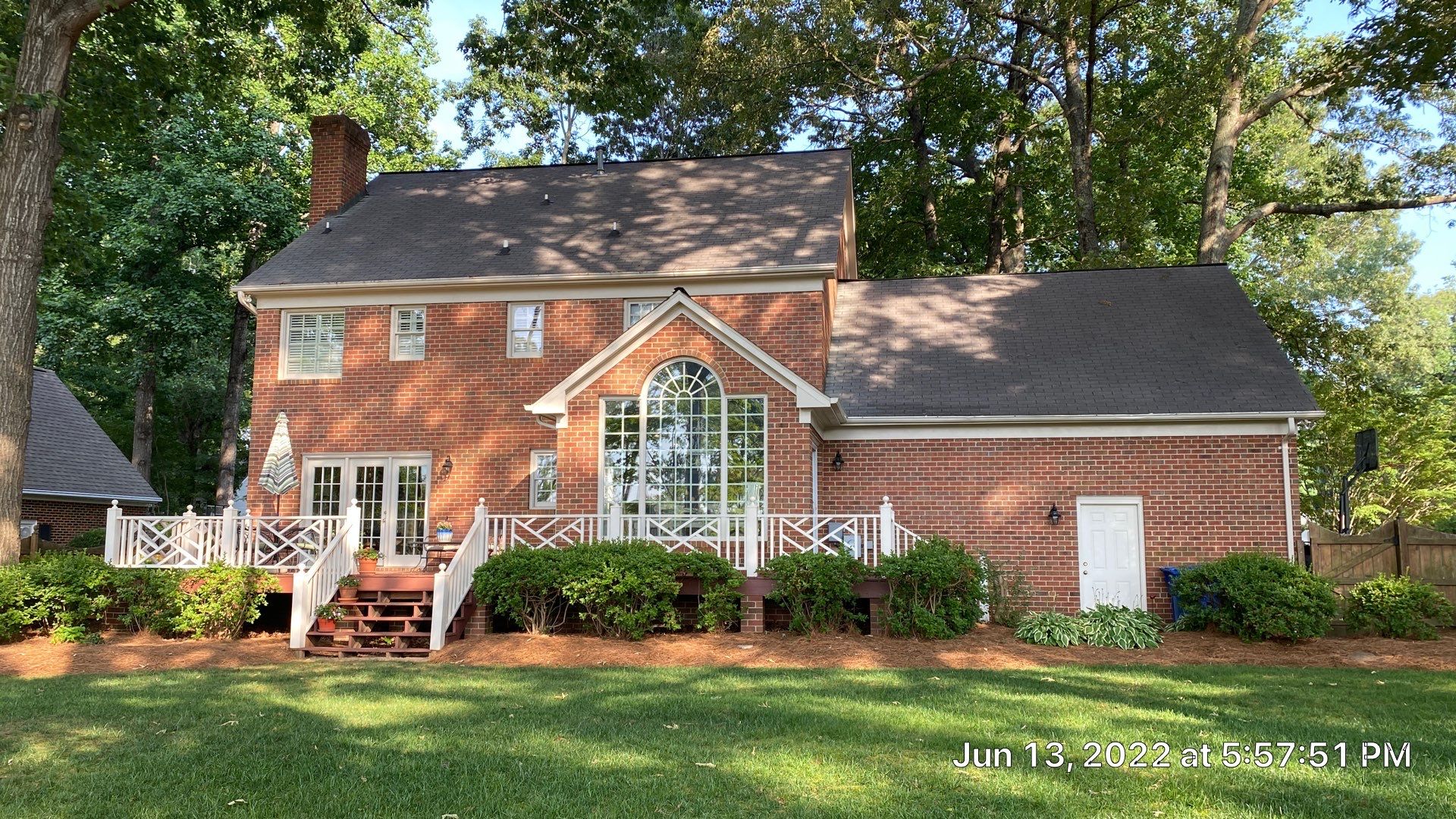 Roof Replacement using Gaf HDZ Charcoal by Just In Time Roofing and Restoration