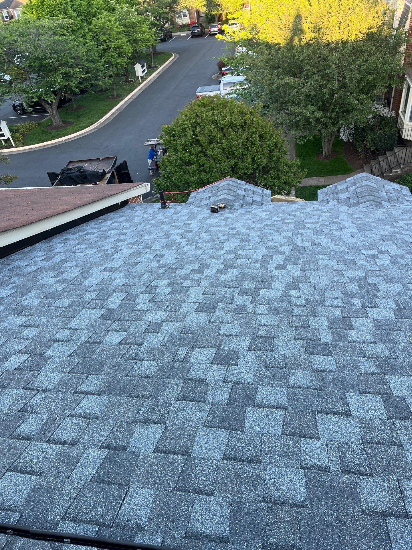 Oakton: CertainTeed Landmark Pro Designer Shingles in Max Def Pewter by RM Banning, Inc.