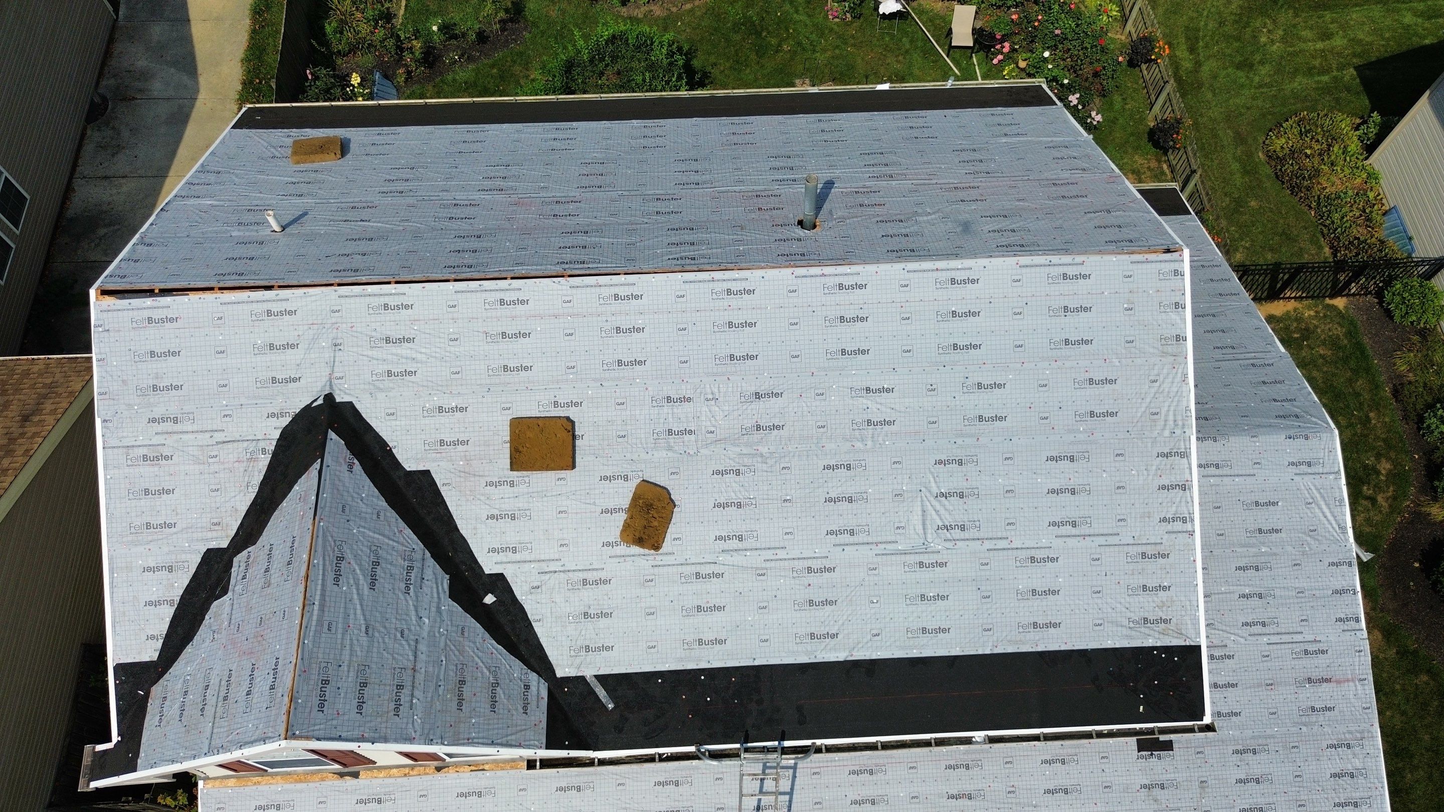 Residential Roofing Installation using Timberline HDZ Shingles - Hickory by RoofX 