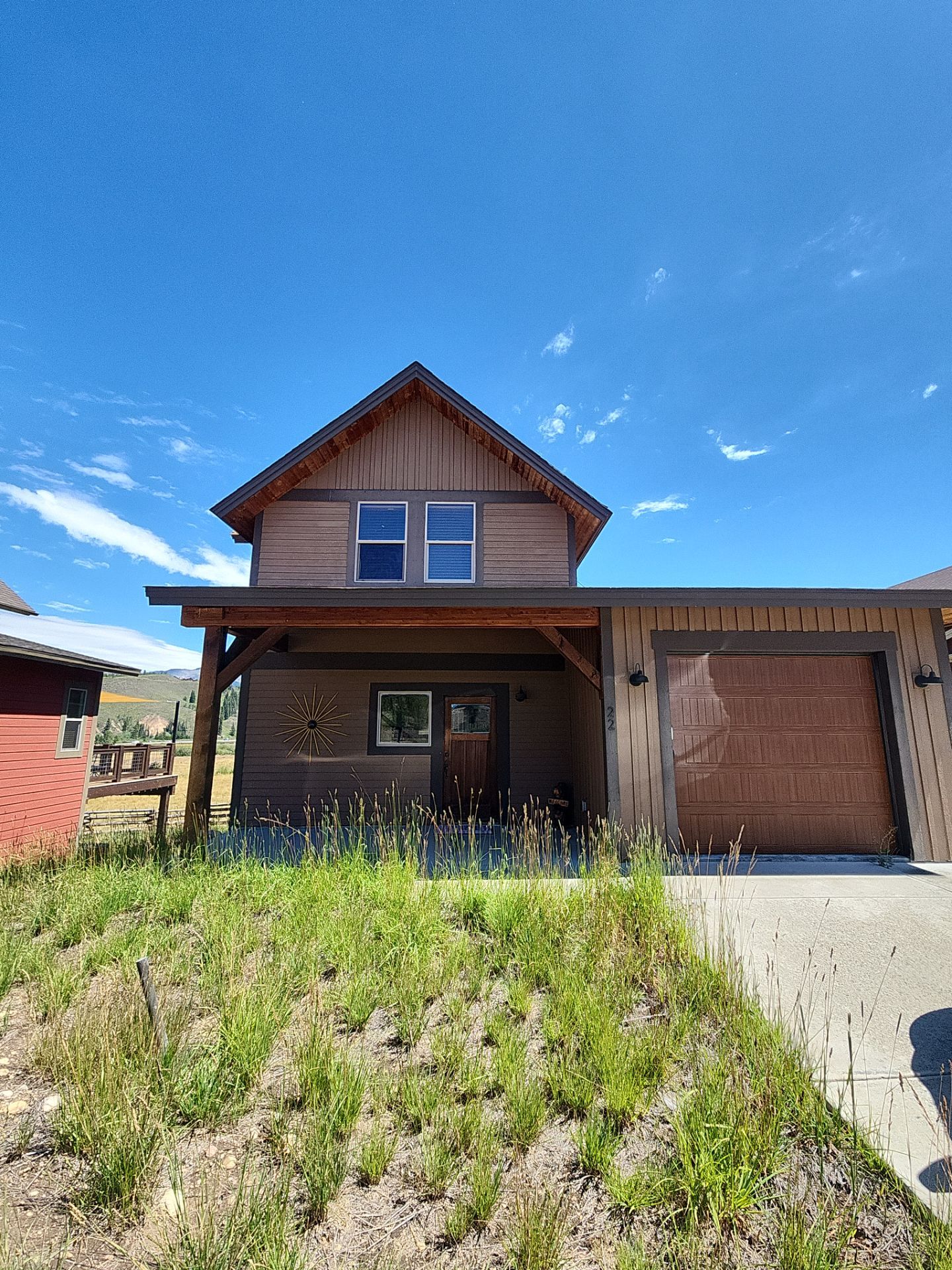 Exterior Painting Using Stain by Wheatley Creek Services