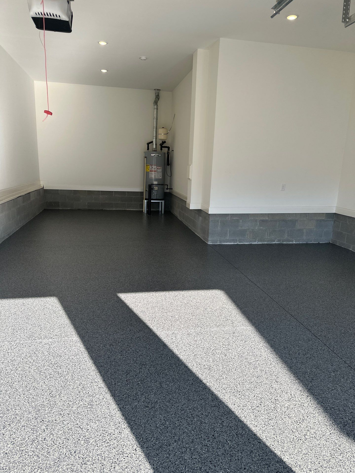 Garage Floor Coating using Nightfall by My Garage Floor Guys