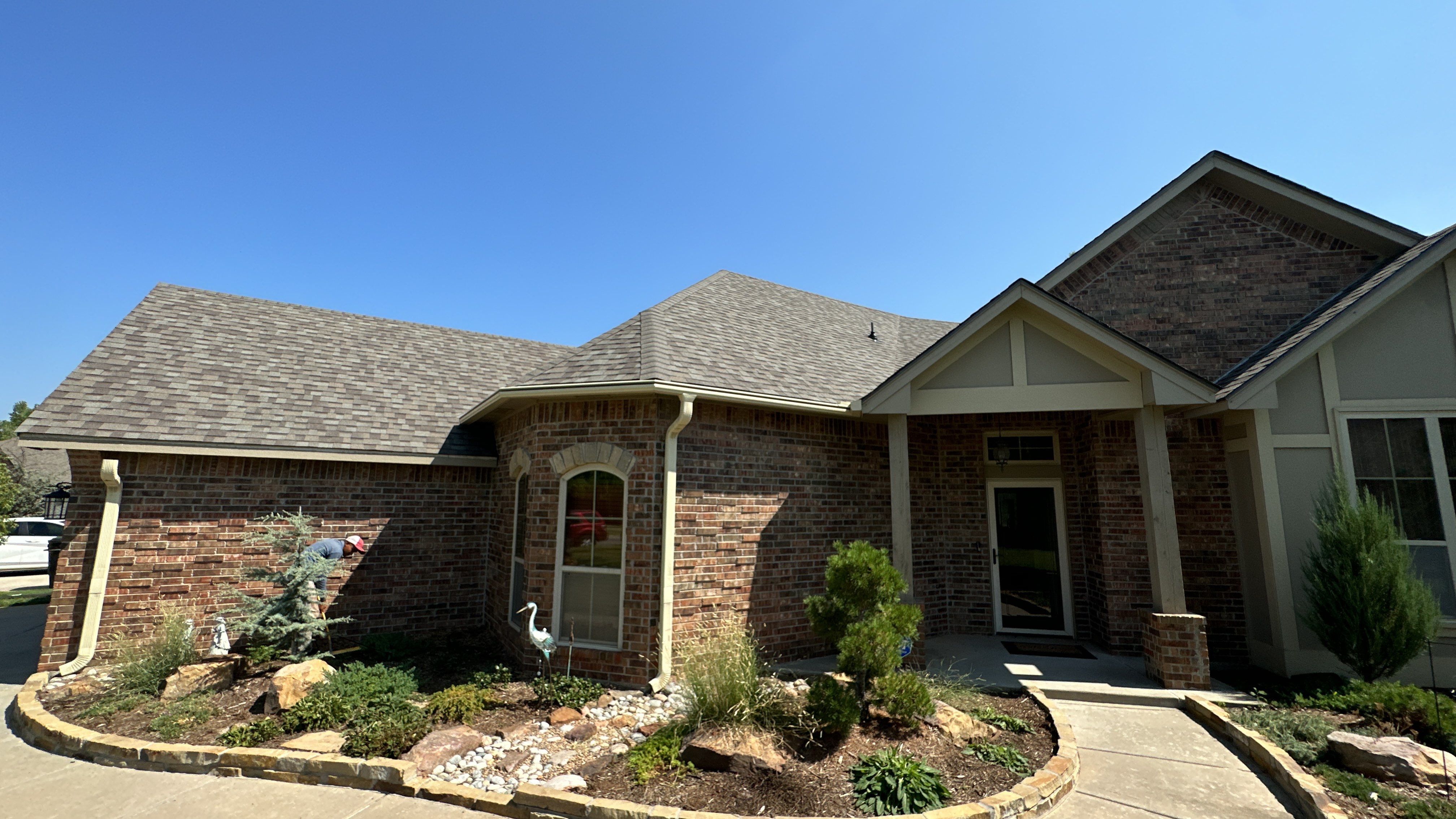 Reroof using Owens Corning Duration Storm IR in Driftwood by Castillo Roofing