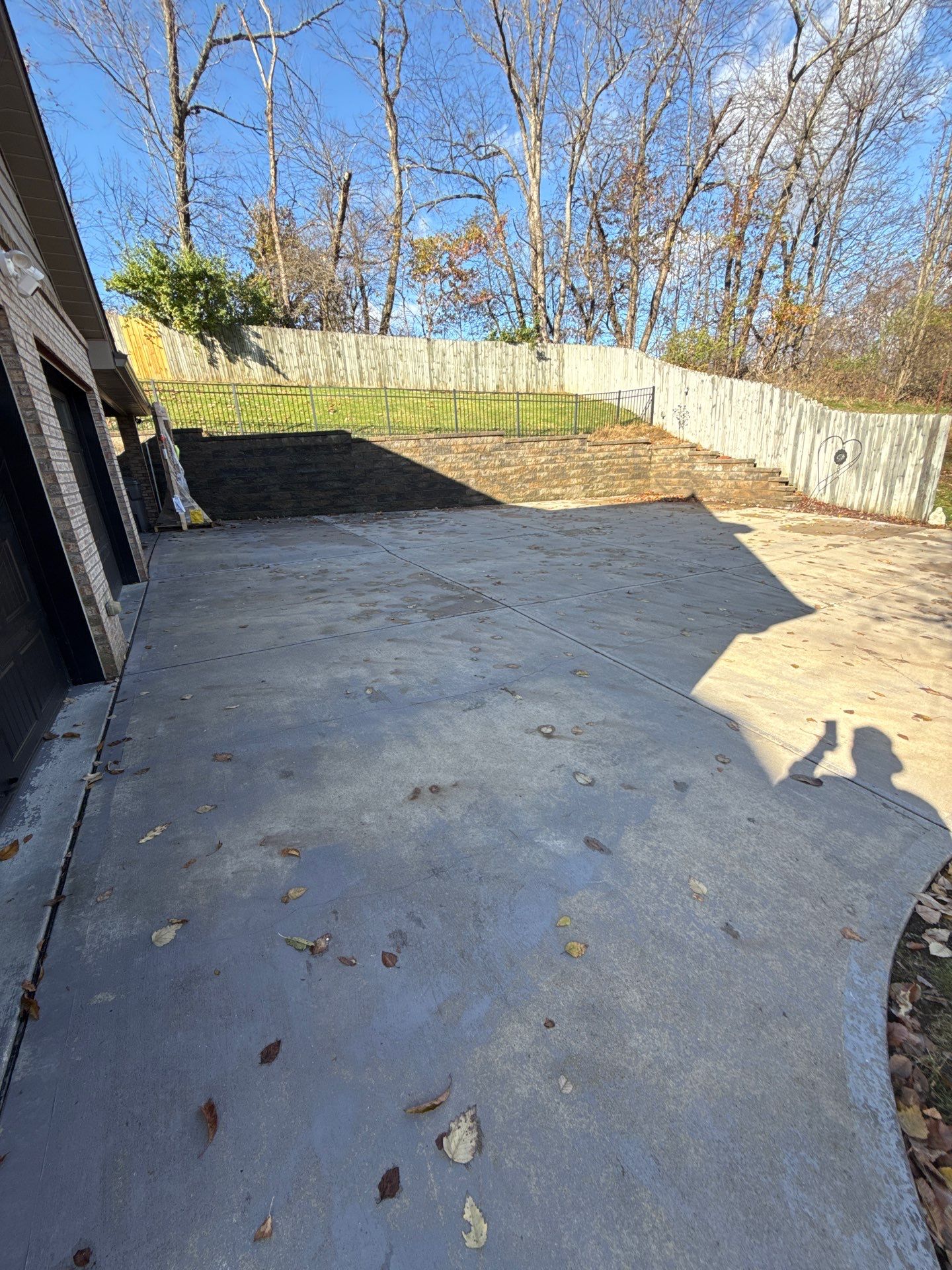 Steep Driveway Project in Sarver by Floors in a Day, Inc