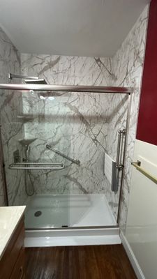 Tub to Shower