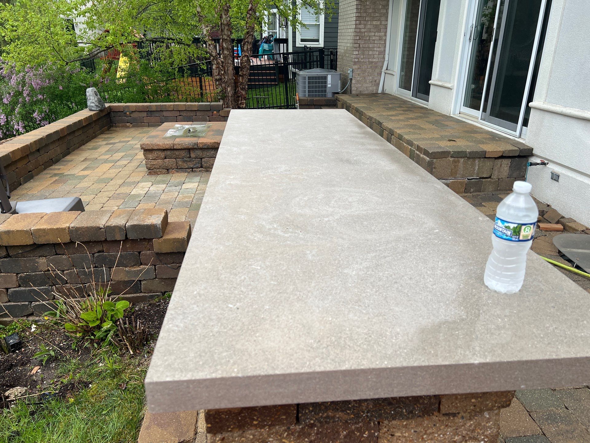 dryvit using Algaecide, soft wash soap by Northern Power Washing LLC.