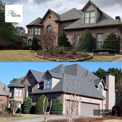 Top-Quality Williamsburg Gray Owens Corning Roof Installation in Roswell, Georgia by NBS Roofing