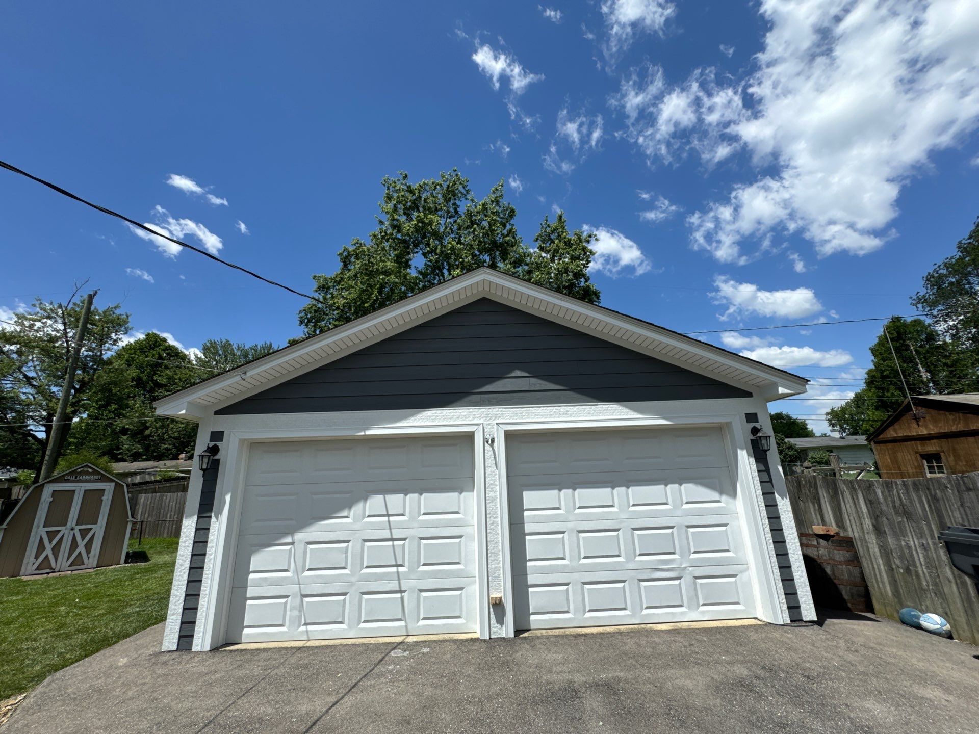 Project in New Whiteland by Moss Roofing