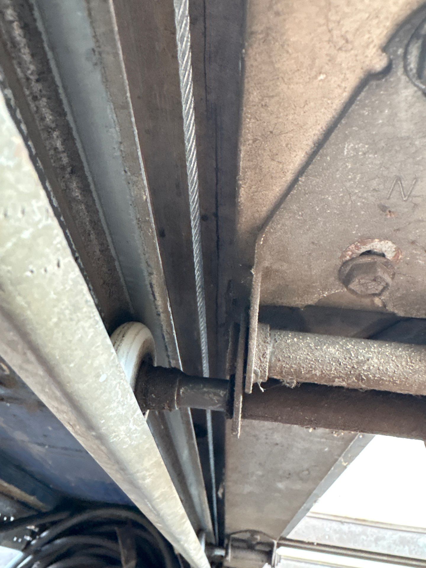 Commercial garage door repair for a local auto service shop in Warren, OH by Ohio Garage Door Repair