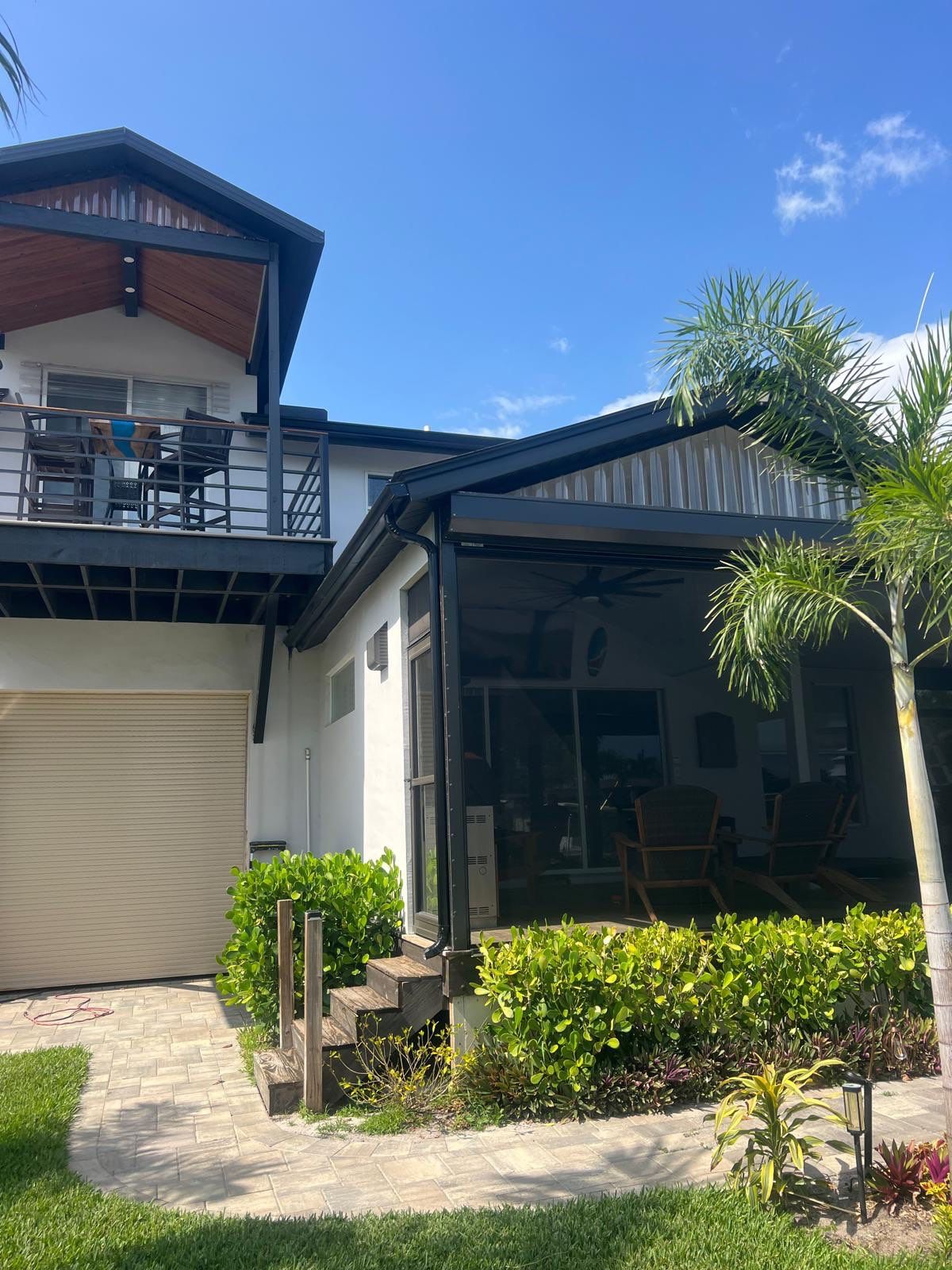 Black 6-Inch K-Style Gutters in North Fort Myers FL by Gutter Professor by Gutter Professors