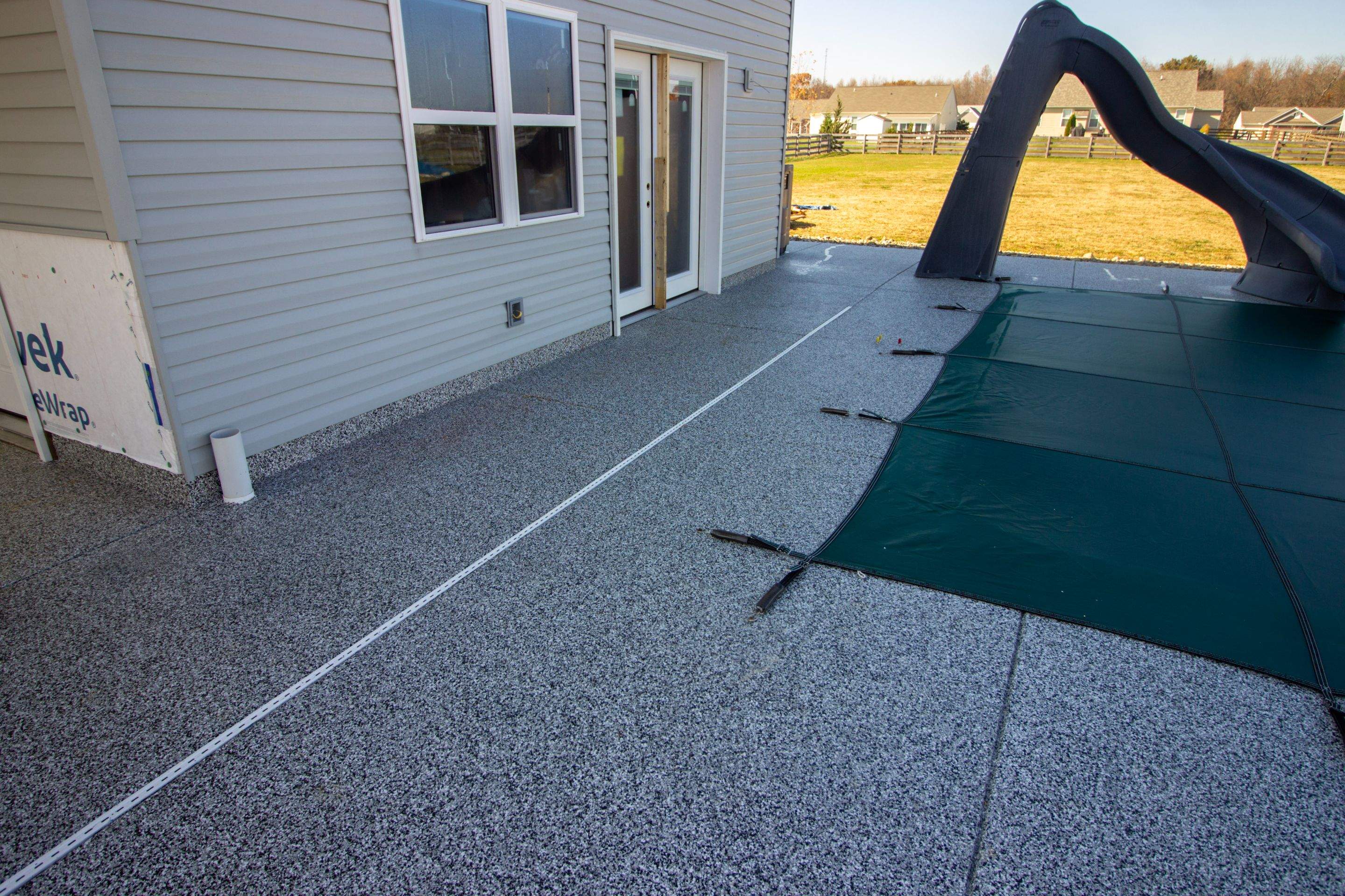 Pool Installation using Domino by Your1DayFloor.com