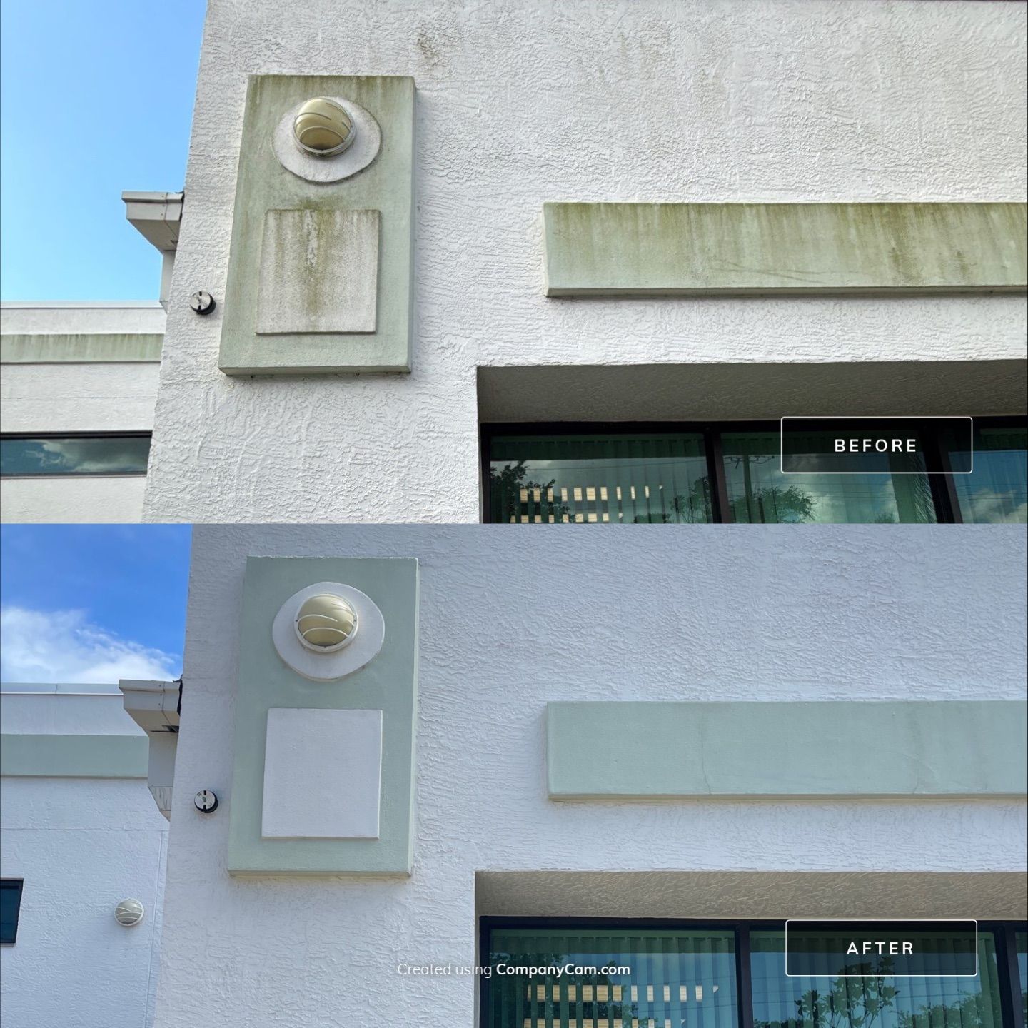 Commercial Office Building Exterior Soft Wash - Melbourne, FL by Rolling Suds of Melbourne - Palm Bay