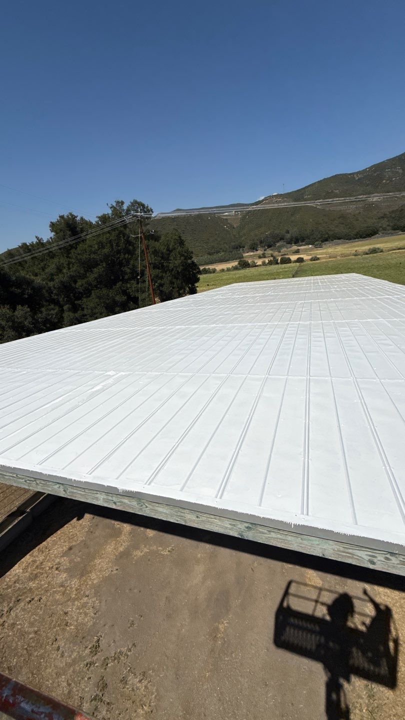 Metal Roof Silicone Coating and Structural Repair in San Ysabel by Reliable Roofing San Diego Inc.