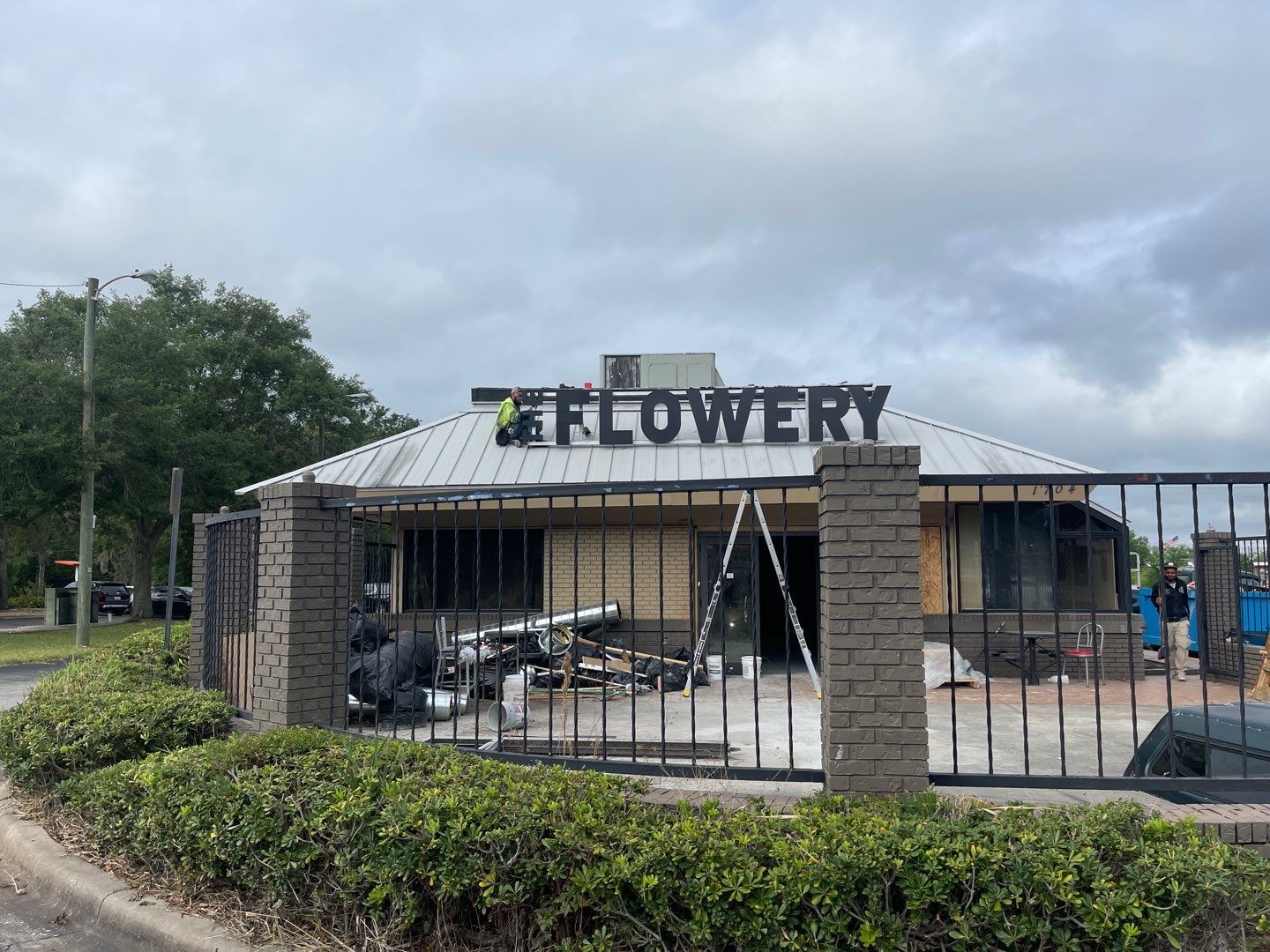 Channel Letters for The Flowery by SignCrafters