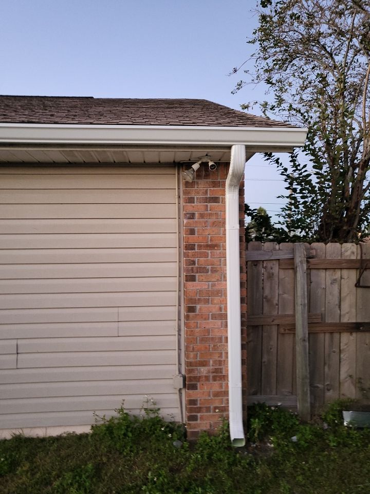 Gutter Installation using K-Style Gutters by Gutter Professors